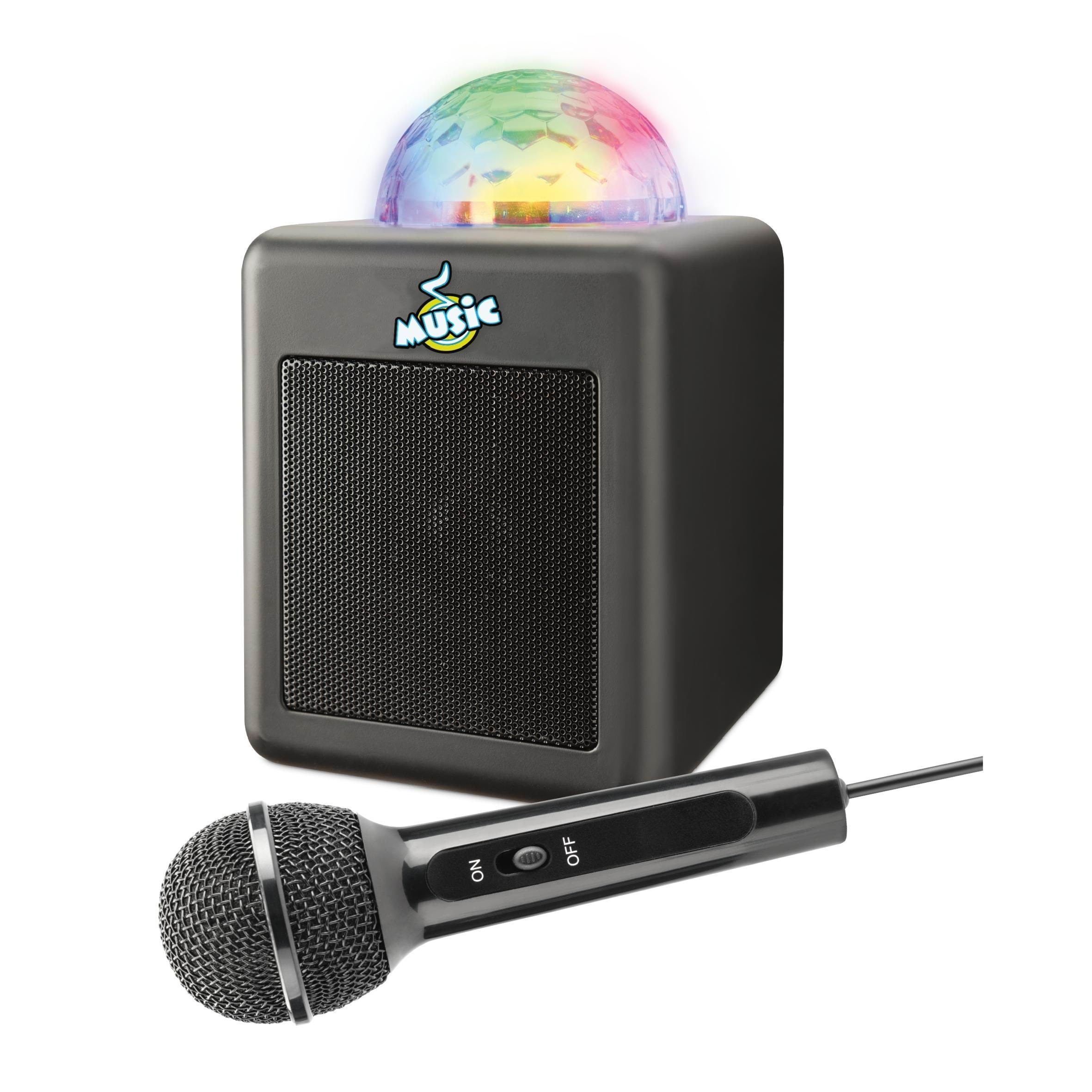 Music Karaoke BT Disco Højttaler m/Mikrofon Musik 501070
