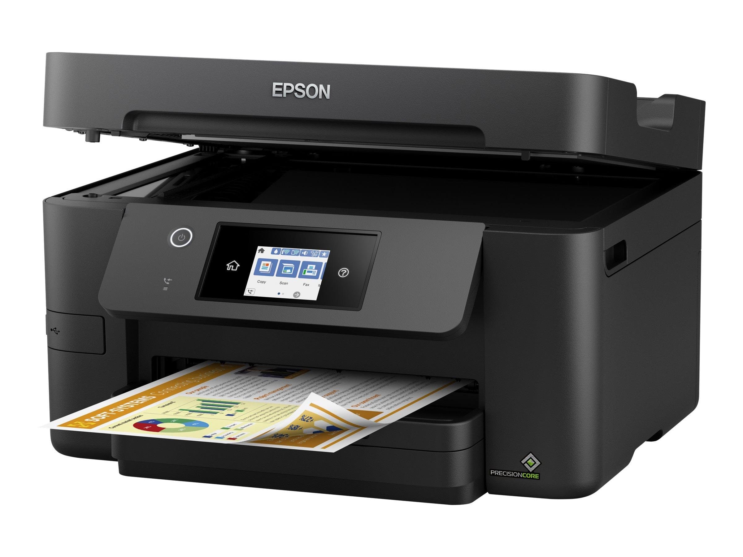 Epson WorkForce Pro WF-3820DWF All in One Printer Multifunktion - Farve - Blæk Printer C11CJ07403