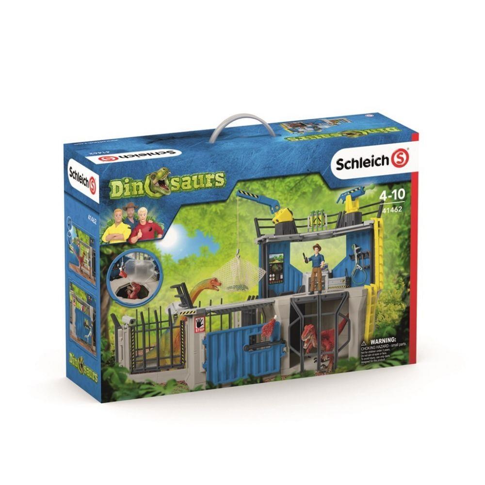Schleich Stor dino forskningsstation Legetøj 41462
