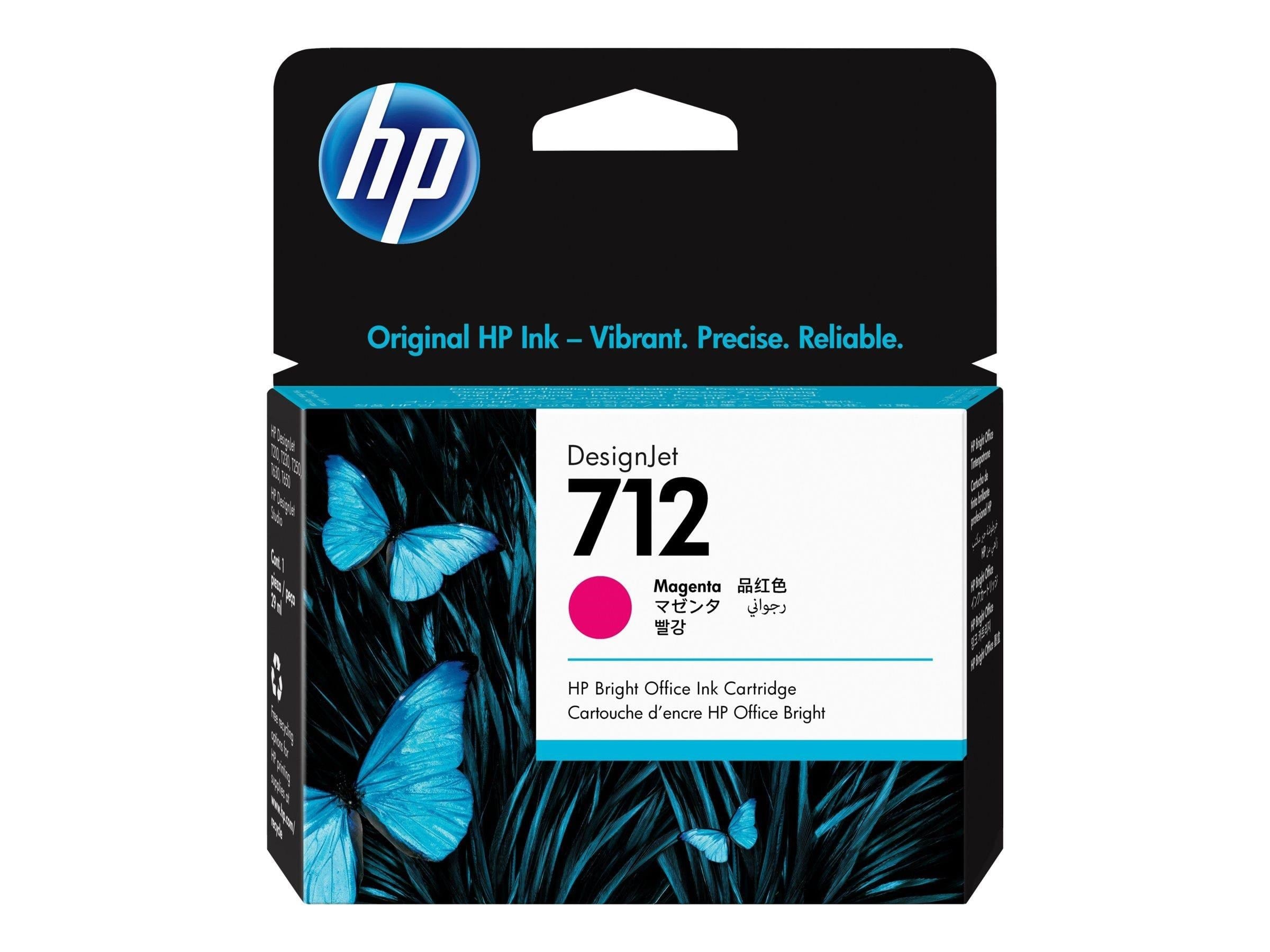 HP 712 / 3ED68A - Magenta Ink Printerpatron Og Toner