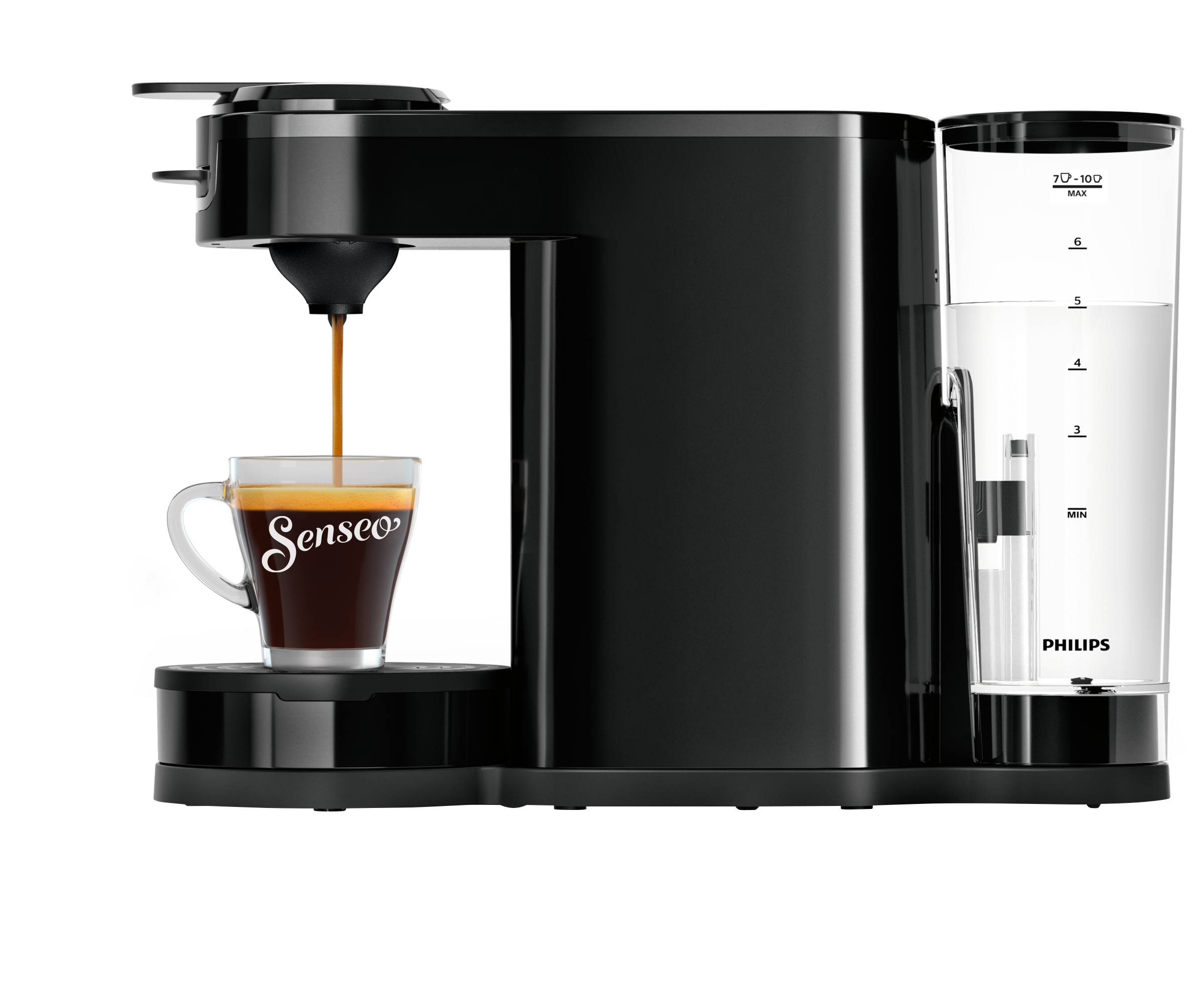 Philips Senseo Switch 3-in-1 BASE+ HD6594/60 - Black Kaffemaskine Sort HD6594/62