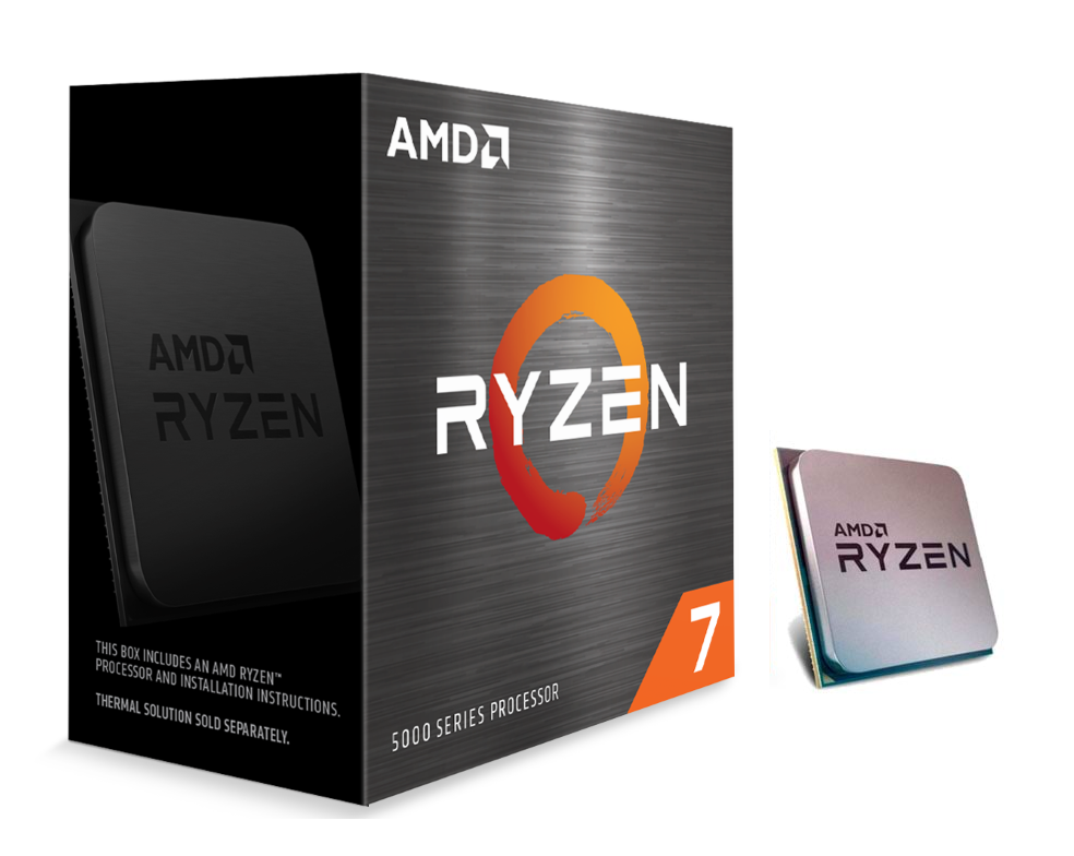 AMD Ryzen 7 5800X CPU - 8 kerner - 3.8 GHz - AMD AM4 - AMD Boxed (uden køler)