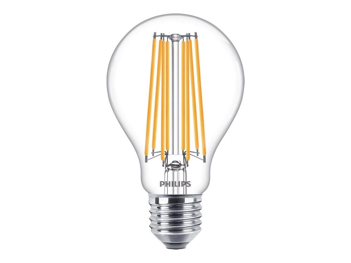 Philips LED pære Classic Standard 17W/827 (150W) klar E27 Lyskilde 929002055055