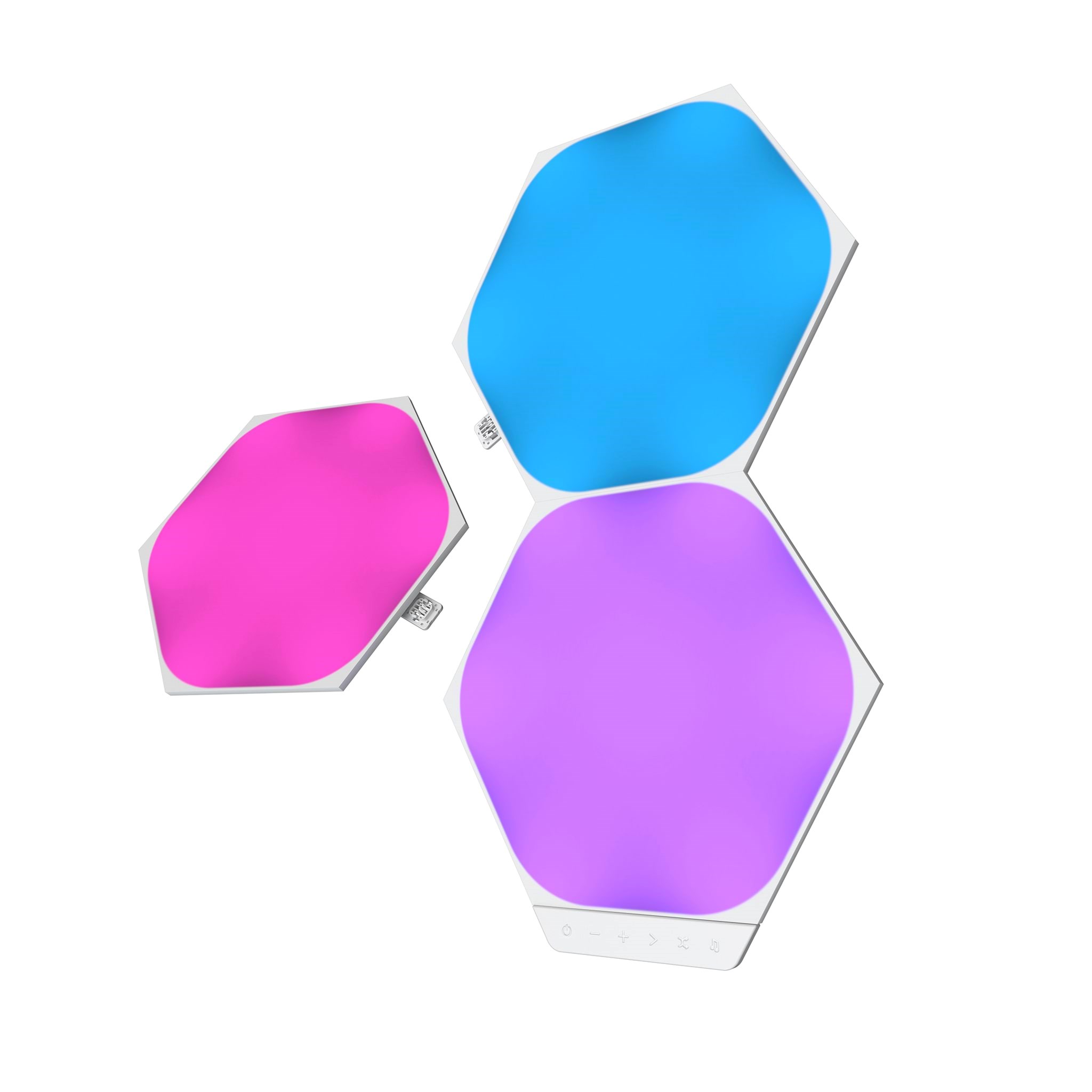 Nanoleaf Shapes - Hexagons Expansion Pack - 3 Panels Smart Home NL42-0001HX-3PK