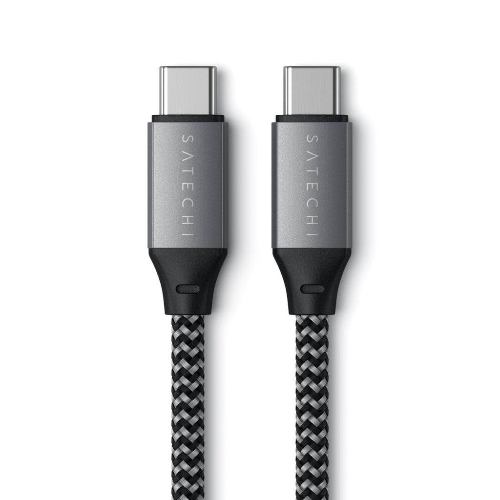 Satechi USB-C to USB-C - 25cm Usb Kabel Sort ST-TCC10M