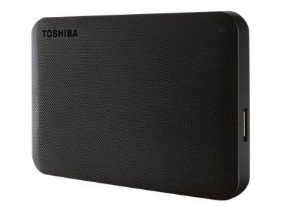 Toshiba Canvio Ready - 2TB - Ekstern Harddisk - Sort Ekstern Harddisk HDTP320EK3AA