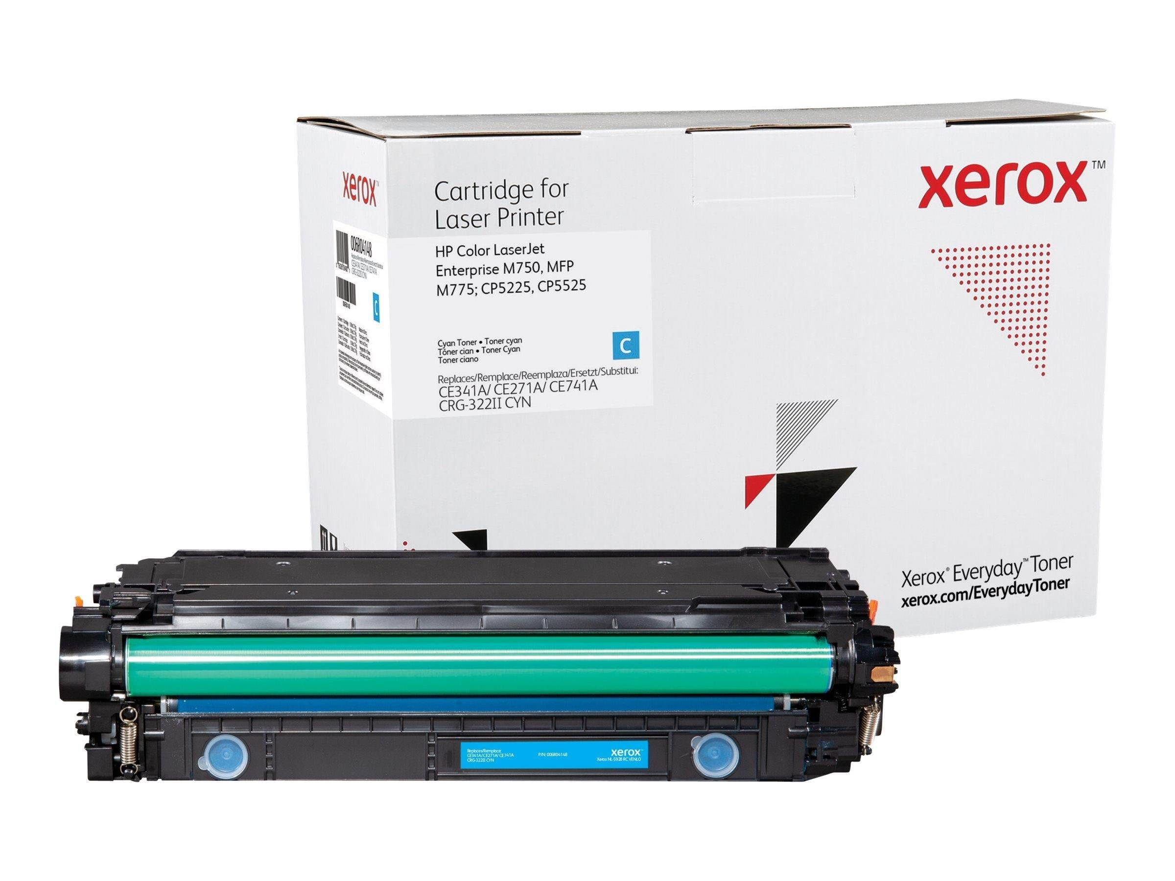 Xerox 006R04147 / Alternative to HP 651A / 650A / 307A - CE341A / CE271A / CE741A Cyan Toner