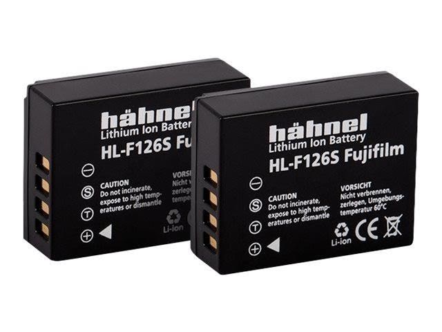 Hähnel Battery Fujifilm HL-F126s / NP-W126S Twin Pack Batteri 1000 160.3