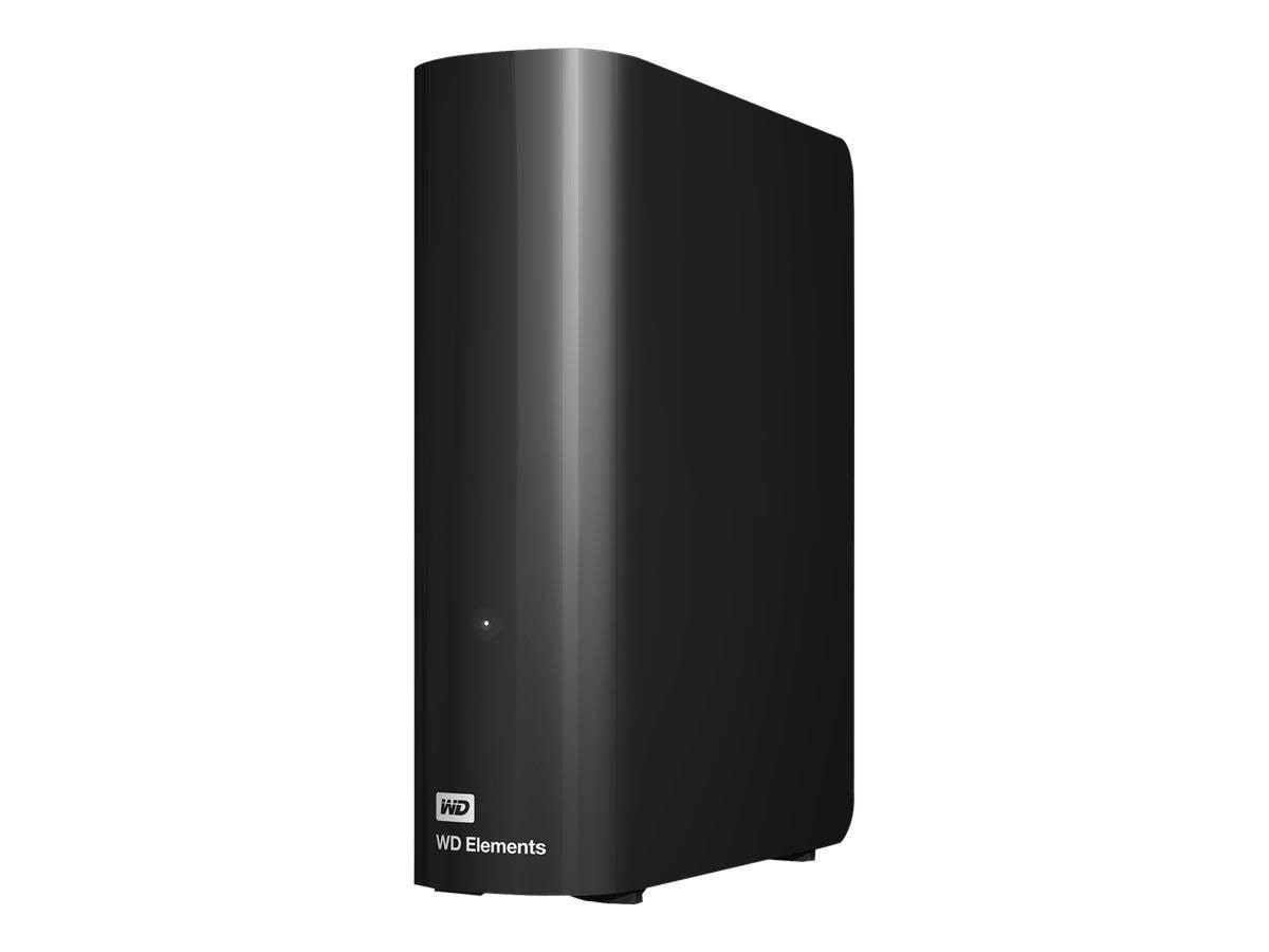 WD Elements Desktop U3 - 20TB - Ekstern Harddisk - Sort Ekstern Harddisk WDBWLG0200HBK-EESN
