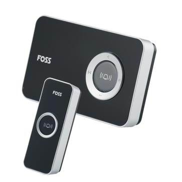 Foss Europe Trend Design dørklokke, batteri, sort El Apparater 102003