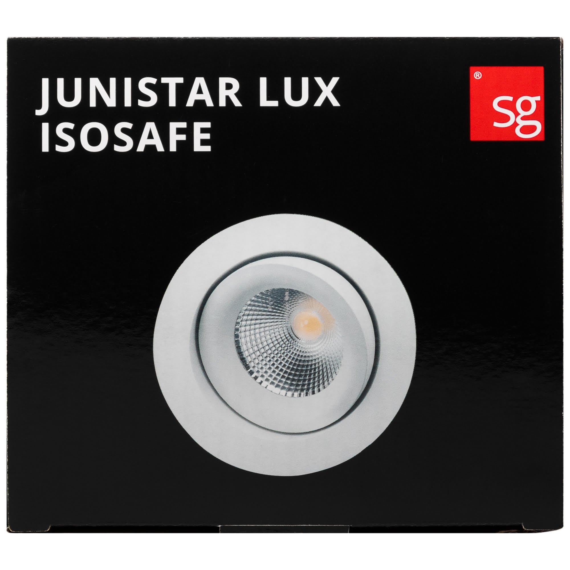 SG Armaturen Junistar lux isosafe in/outdoor hvid 2700k Lampe 902518