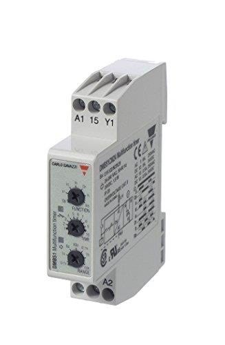 Carlo Gavazzi Tidsrelæ multifunktionstimere 24vdc & 24-240vac 1-polet 01s-100t byggebredde: 175 mm Komponent Til Tavle Og Kasse DMB51CM24