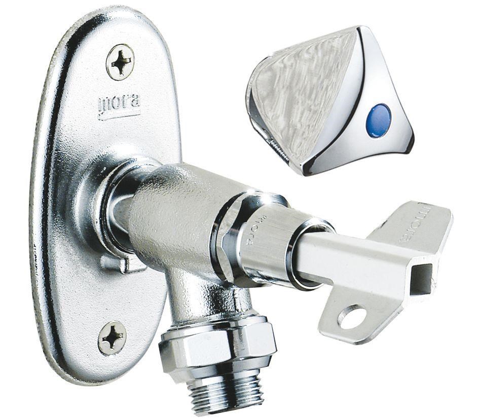FM Mattsson Mora Garden II gårdposteventil m/nøgle+greb 300-450mm Fittings 700980