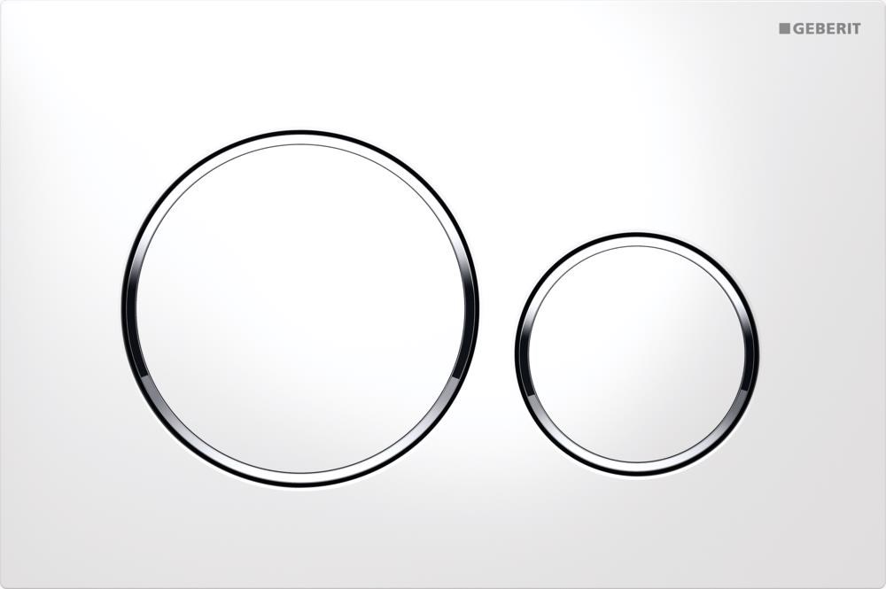 Geberit Betjeningsplade geberit sigma 20 hvid Installationssystem 115.882.KJ.1
