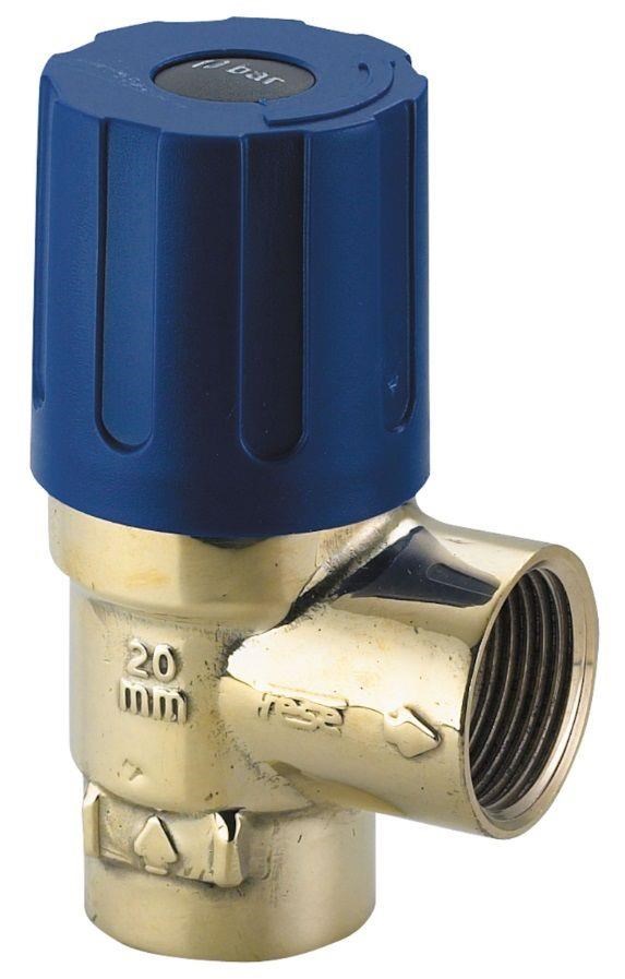 Frese Sikkerhedsventil 10bar 3/4" muffe/muffe Fittings 42-1149