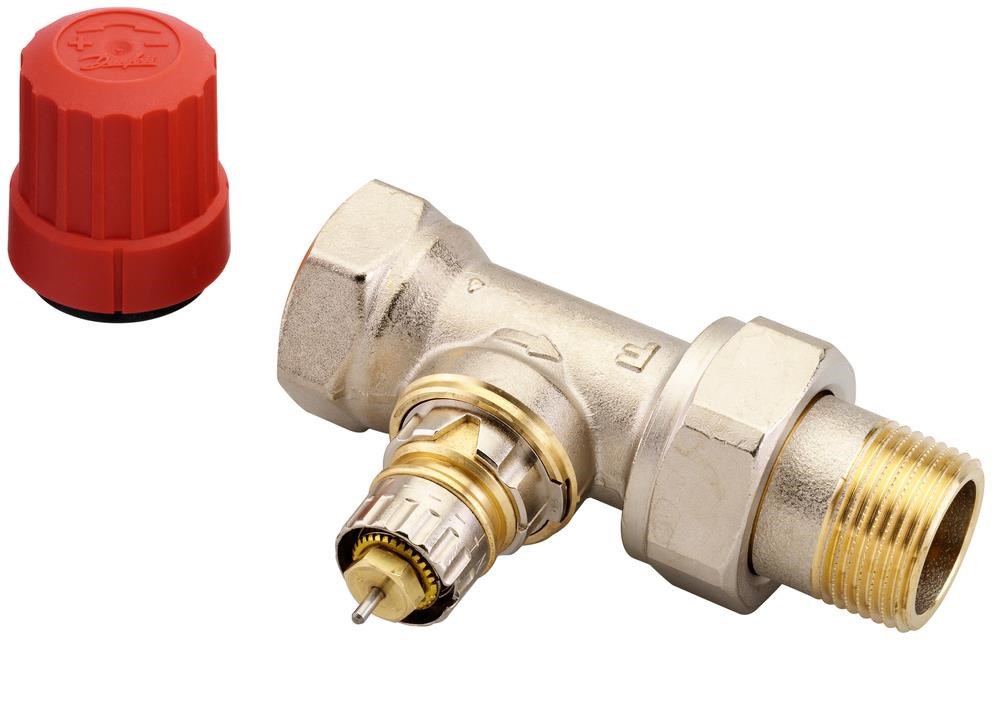 Danfoss RA-N 20 ventilhus ligeløbende 3/4" Radiator 013G0016