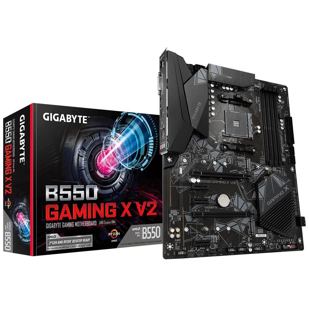 GIGABYTE B550 GAMING X V2 Bundkort - AMD B550 - AMD AM4 - DDR4 RAM - ATX Bundkort