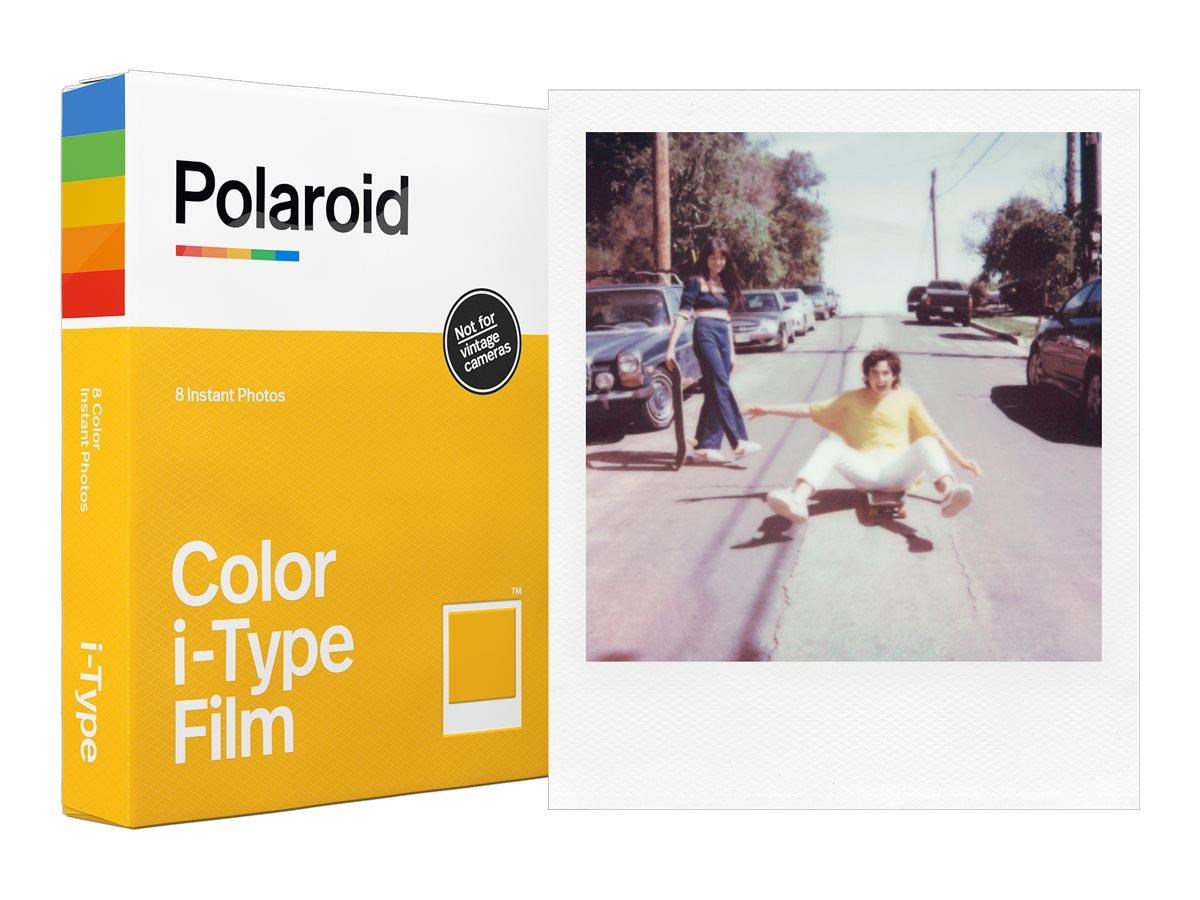 Polaroid Color Film i-Type (8 exposures) - White Frame Fotofilm 006000