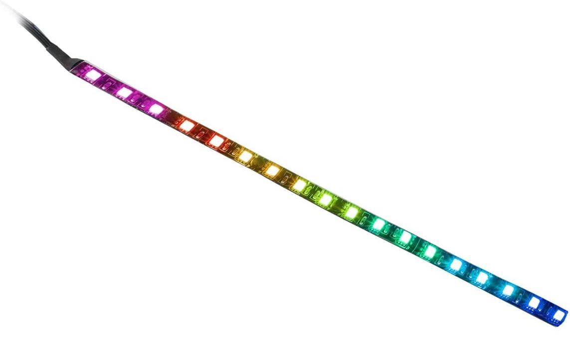 DUTZO Adressable RGB Strip 30cm bundle version - kan kun forbindes til controller Kabinet Tilbehør DStrip-30-ARGB-4pin