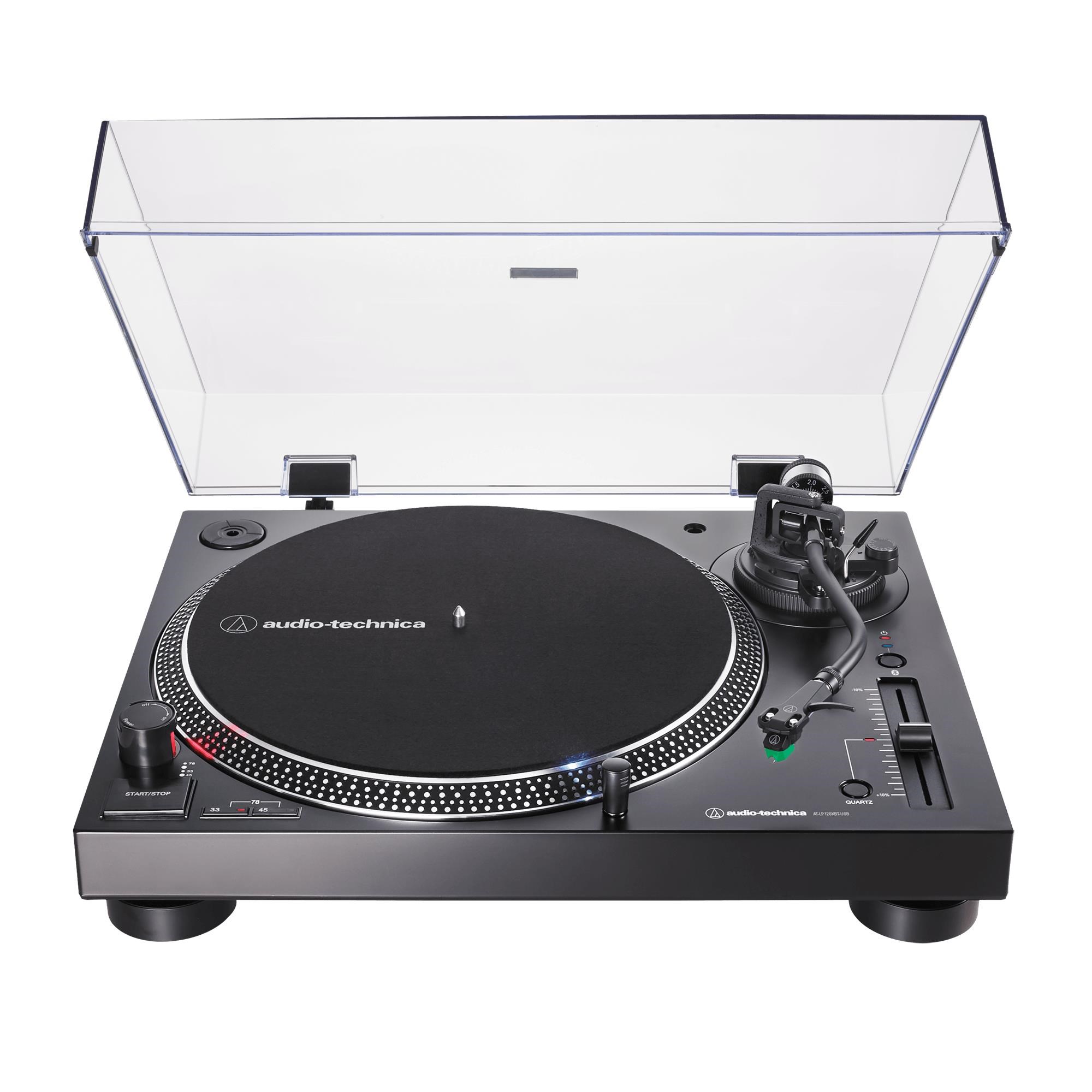 Audio-Technica AT-LP120XBT-USB - Manuel - Direkte drev - USB - Bluetooth - Pladespiller Sort