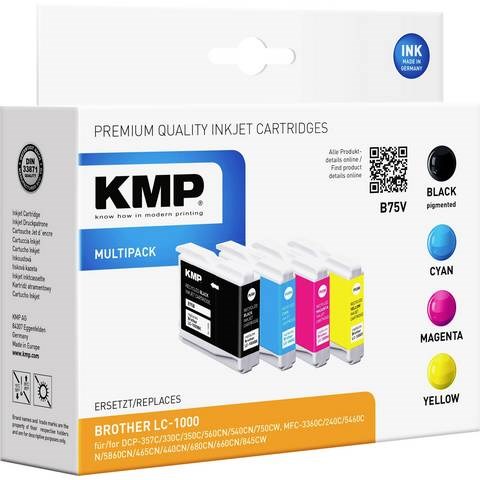 KMP MULTIPACK B75V Printerpatron Og Toner Cyan 1035,4005