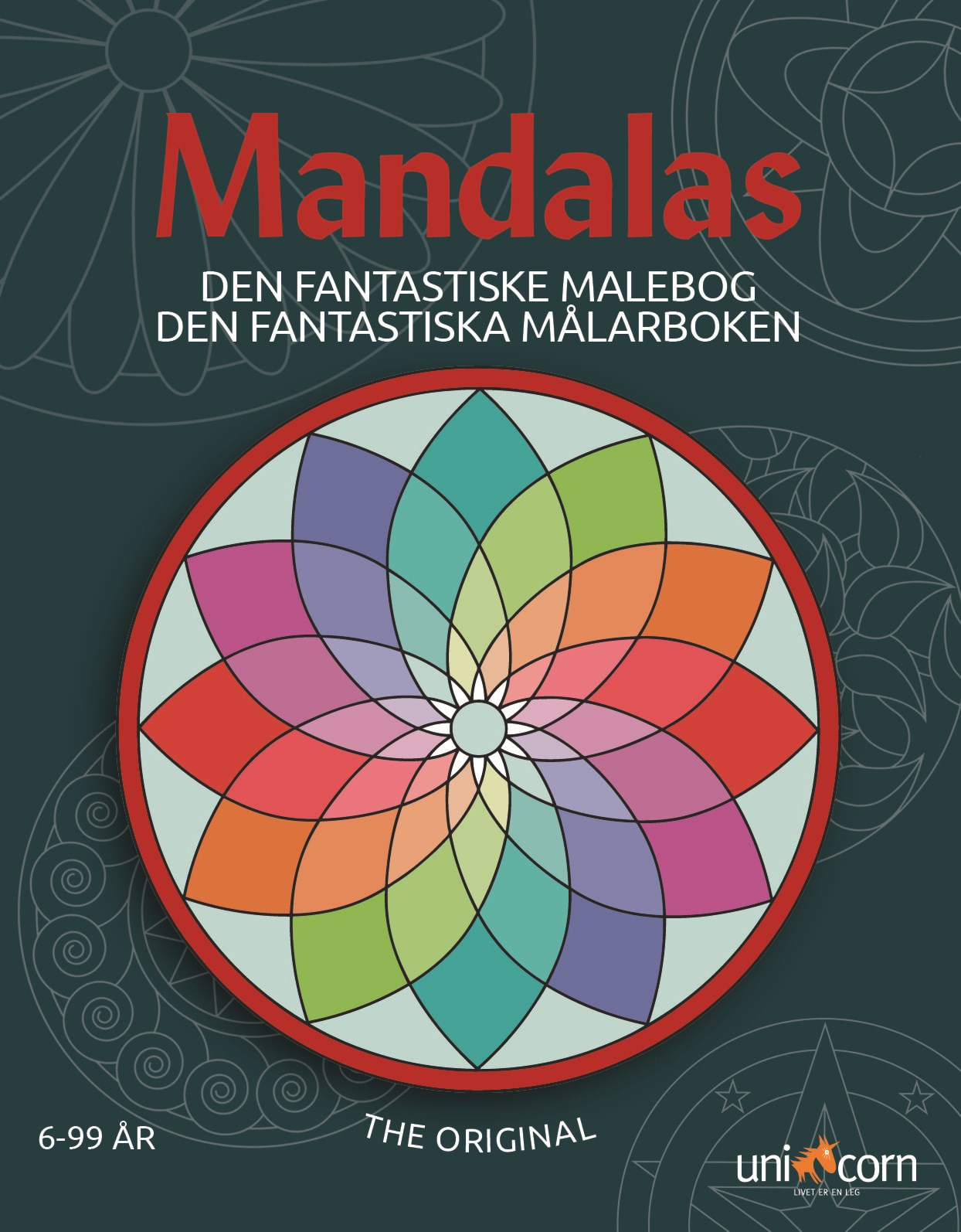 Den Fantastiske Malebog med Mandalas fra 8-99 år - Hobby - paperback Hobby 9788791891076
