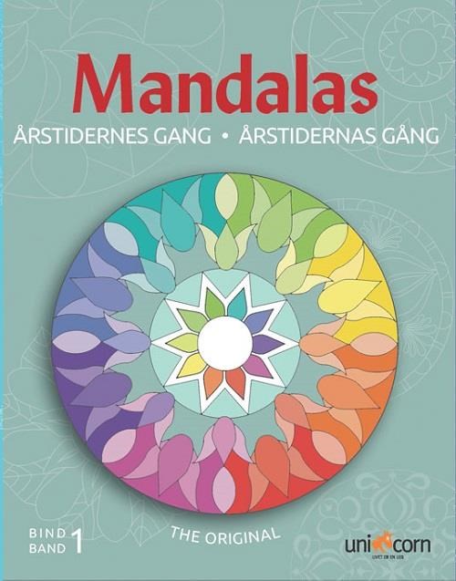 Årstidernes Gang med Mandalas Bind 1 - Hobby - paperback Hobby 9788791891250