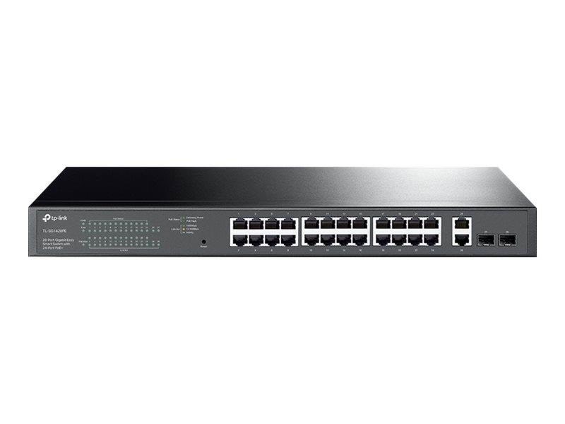 TP-Link TL-SG1428PE 28-Port Gigabit Easy Smart Switch with 24-Port PoE+ Switch