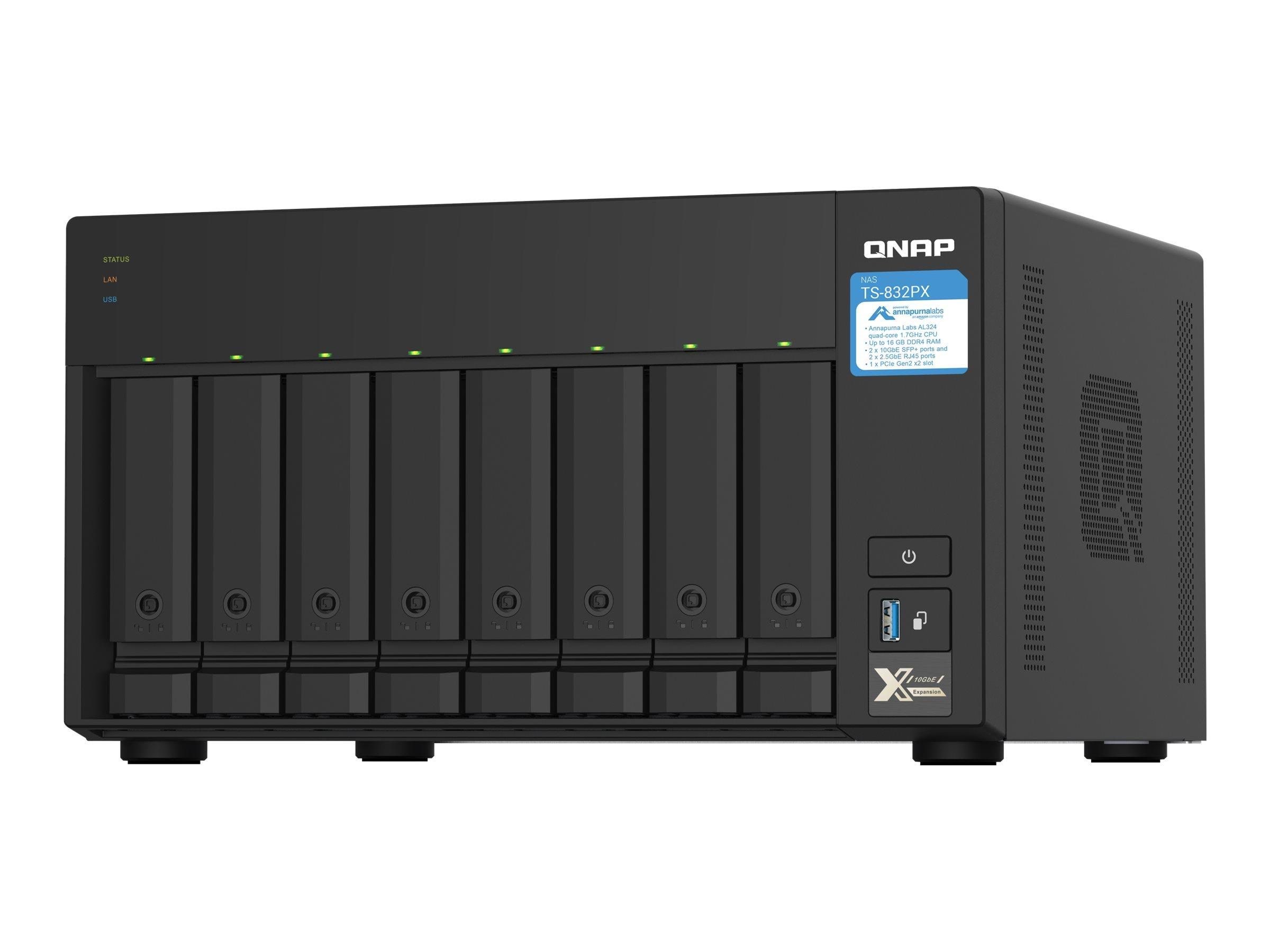 QNAP TS-832PX-4G - NAS-Server Nas Server