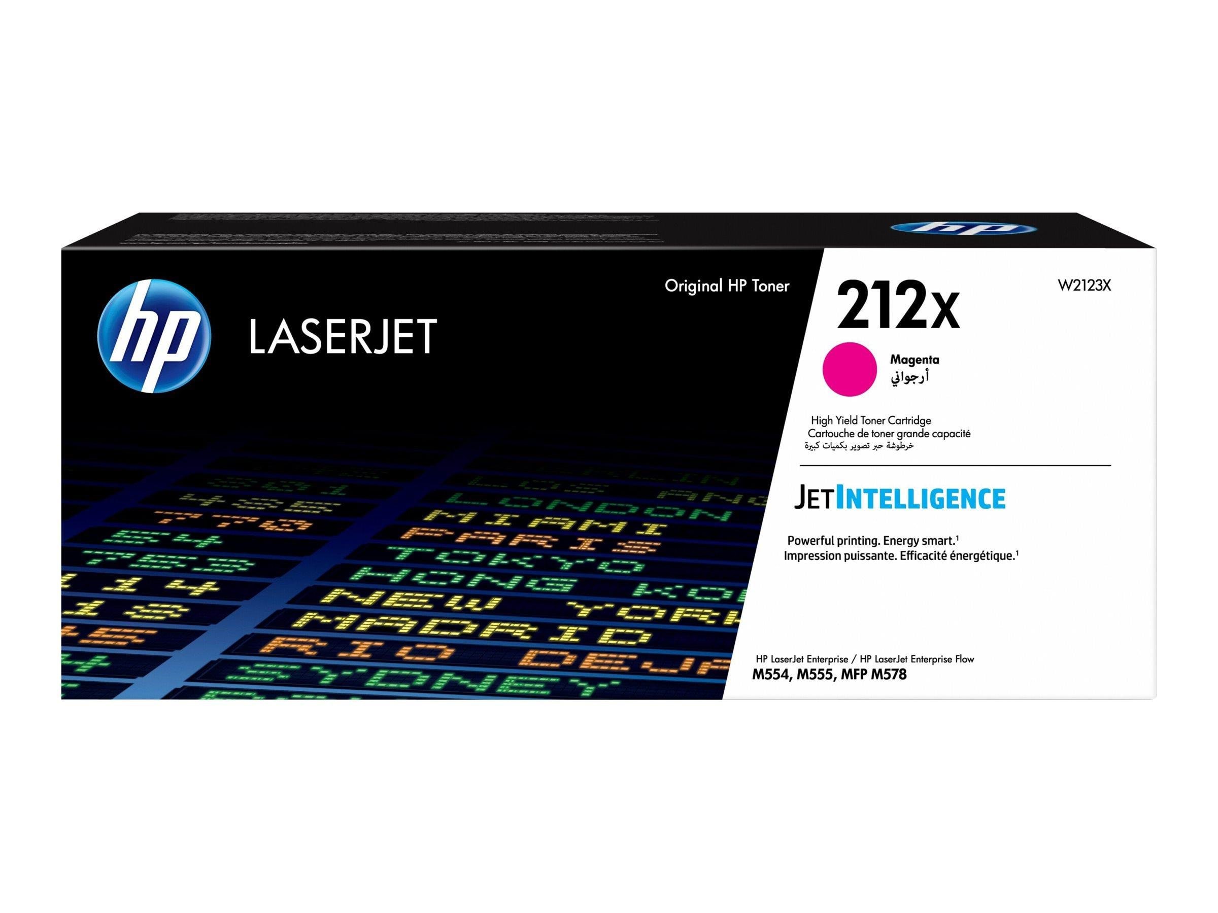 HP 212X / W2123X High Yield Magenta Toner Printerpatron Og Toner
