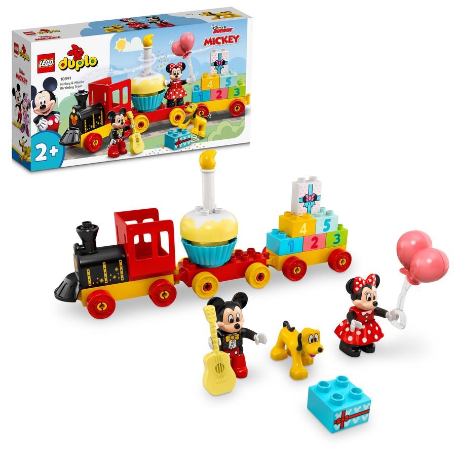 LEGO Disney 10941 Mickey & Minnies fødselsdagstog legetøj 2+ år