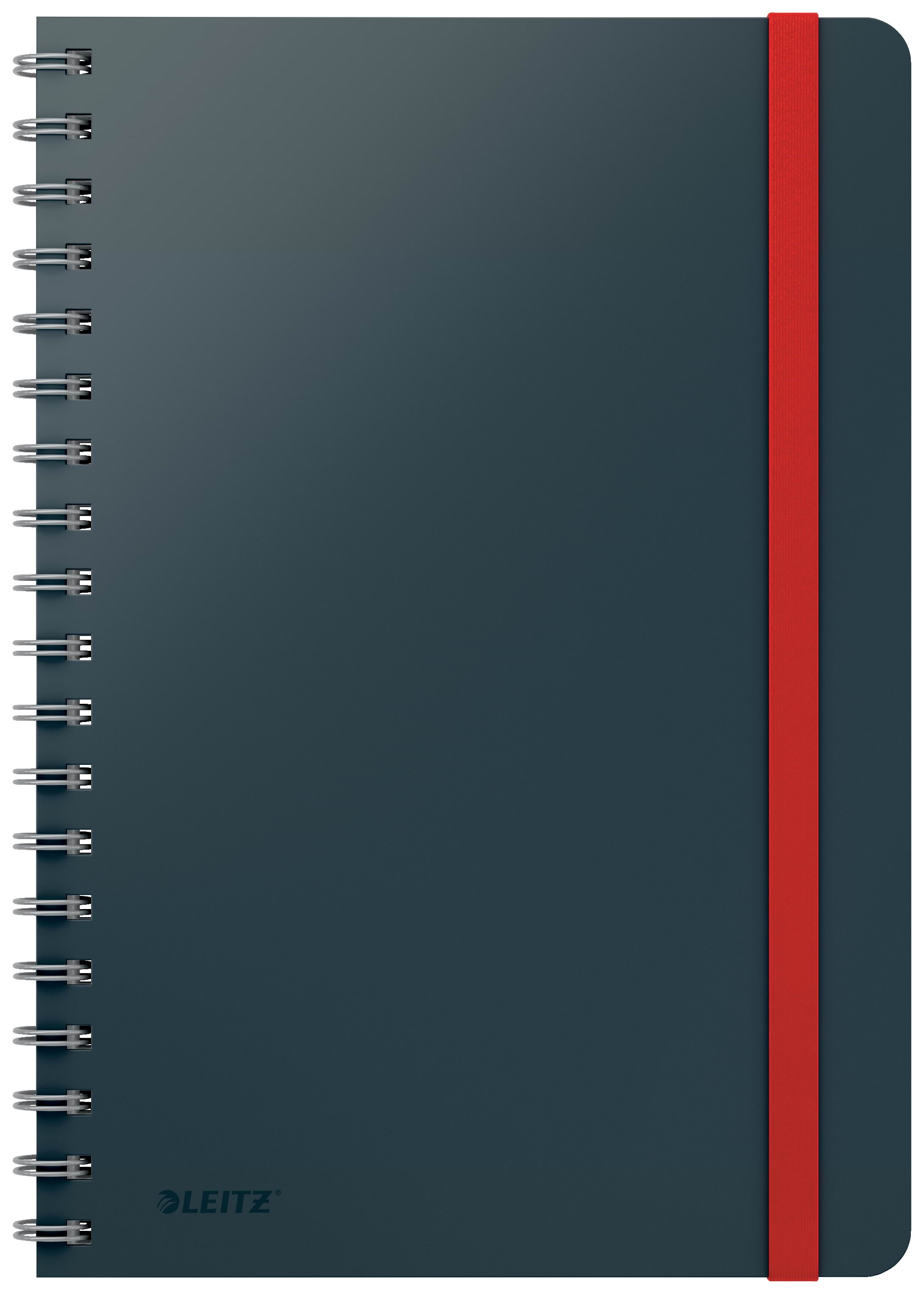 Leitz Cosy notesblok Soft Touch kvadreret spiralindbundet Fløjlsgrå Notesbog 44840089