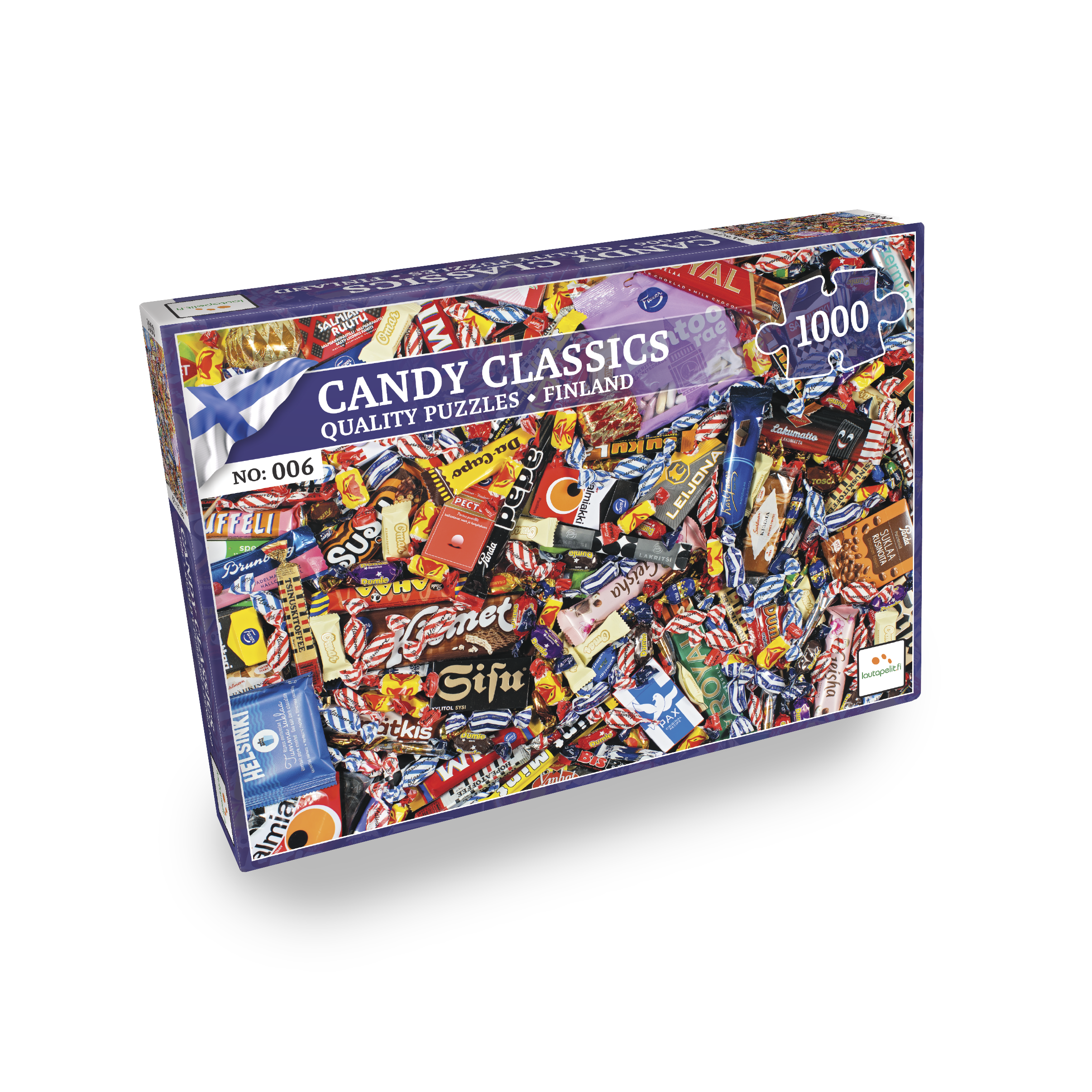 Lautapelit Nordic Quality Puzzles: FI:006 - Finnish Candy (1000 Pieces)