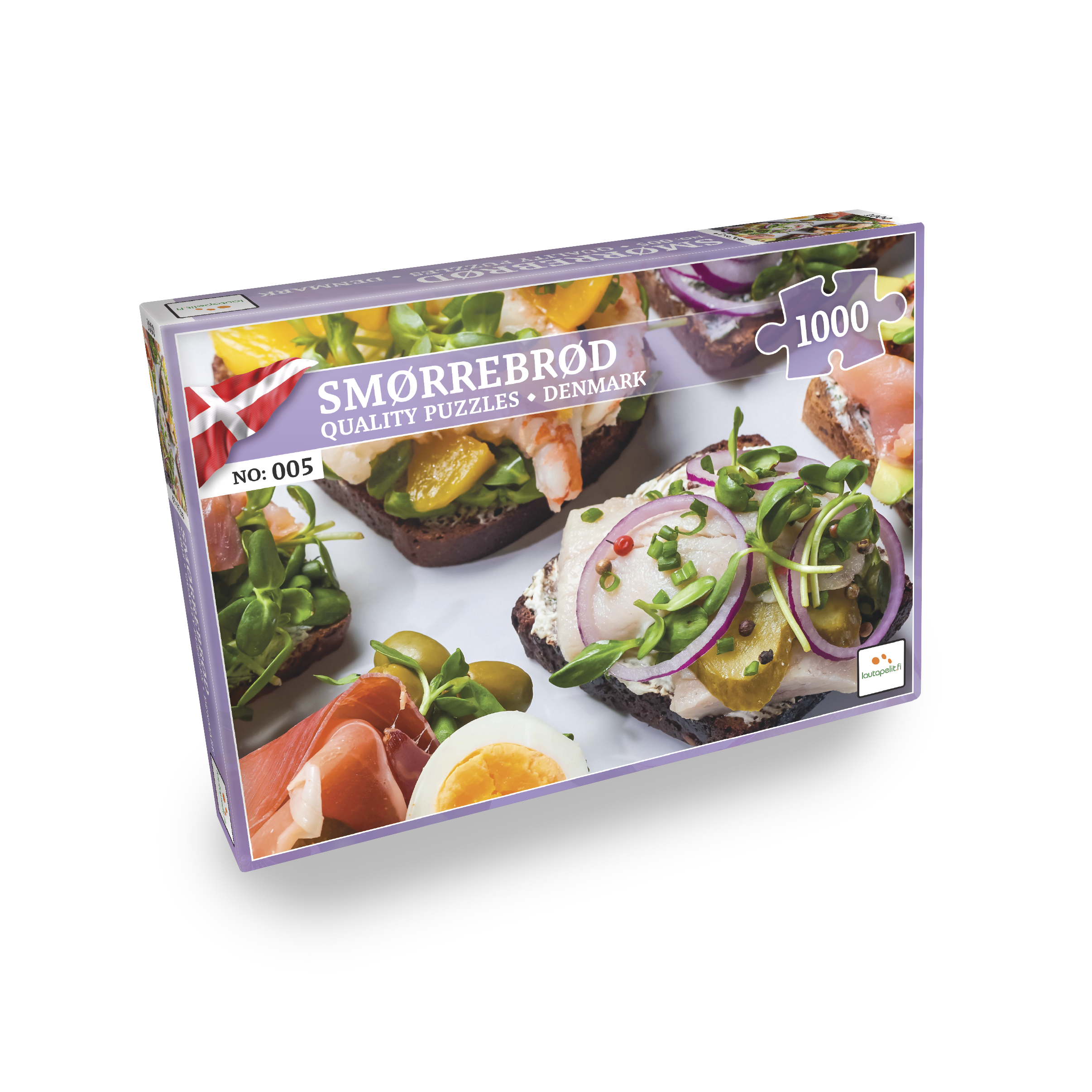 Lautapelit Smørrebrød (1000 pieces) Puslespil LPFI7622