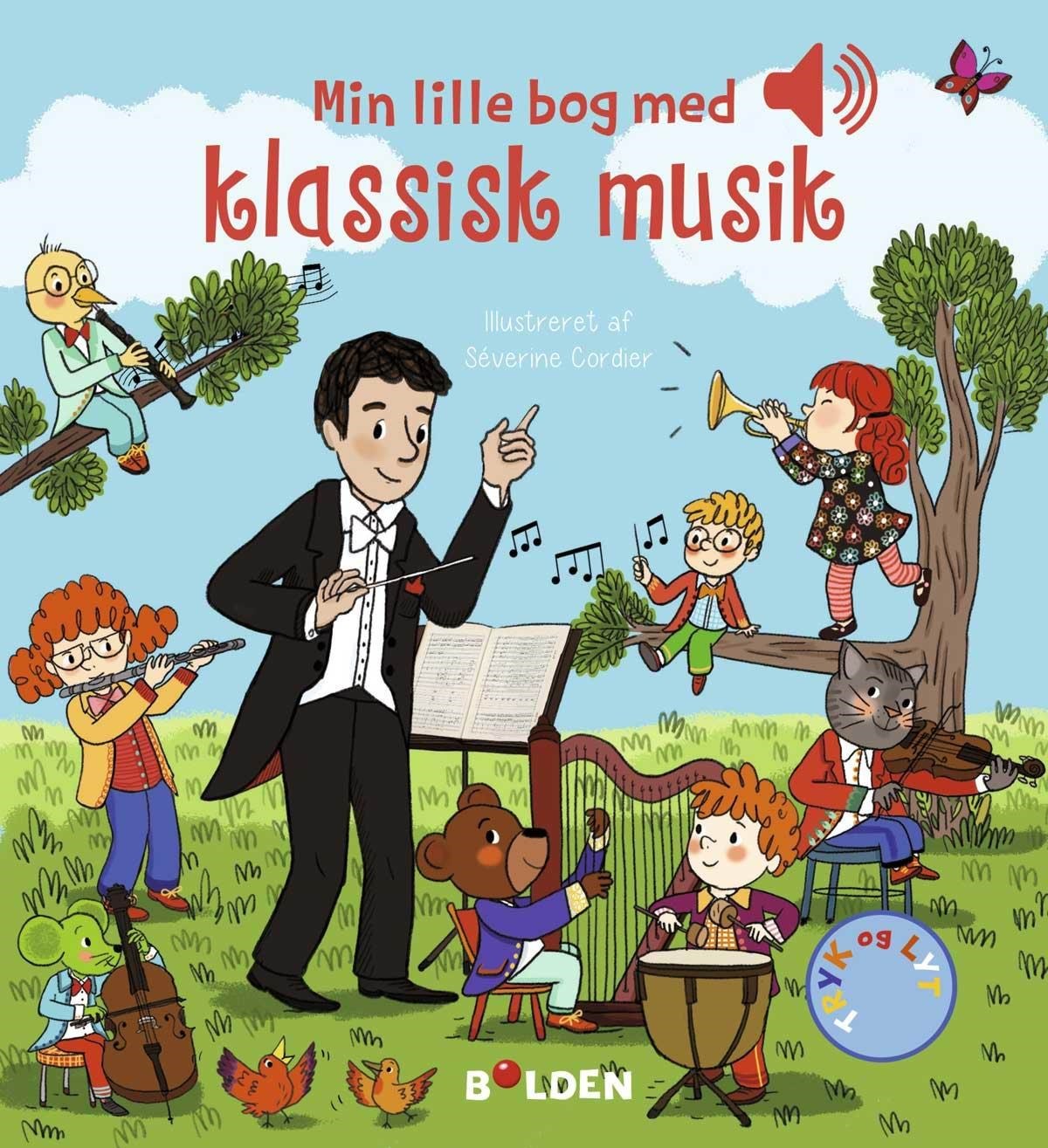 Mine lille bog med klassisk musik - Børnebog - Papbog Børnebog 9788772054605