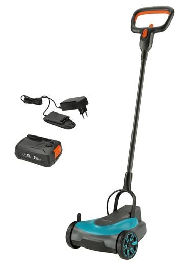 Gardena Batteri Plæneklipper HandyMower 22 / 18V P4A sæt Græstrimmer 14620-20