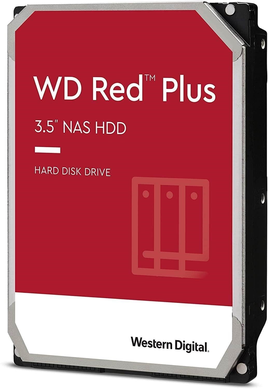 WD Red Plus - 6TB - Harddisk - WD60EFPX - SATA-600 - 3.5" Harddisk