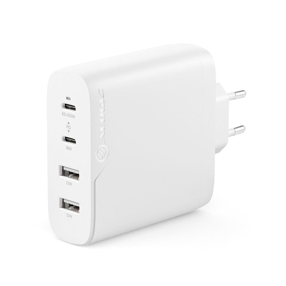 ALOGIC 4 Port 100W GaN Charger Mobil Oplader WCG4X100-EU