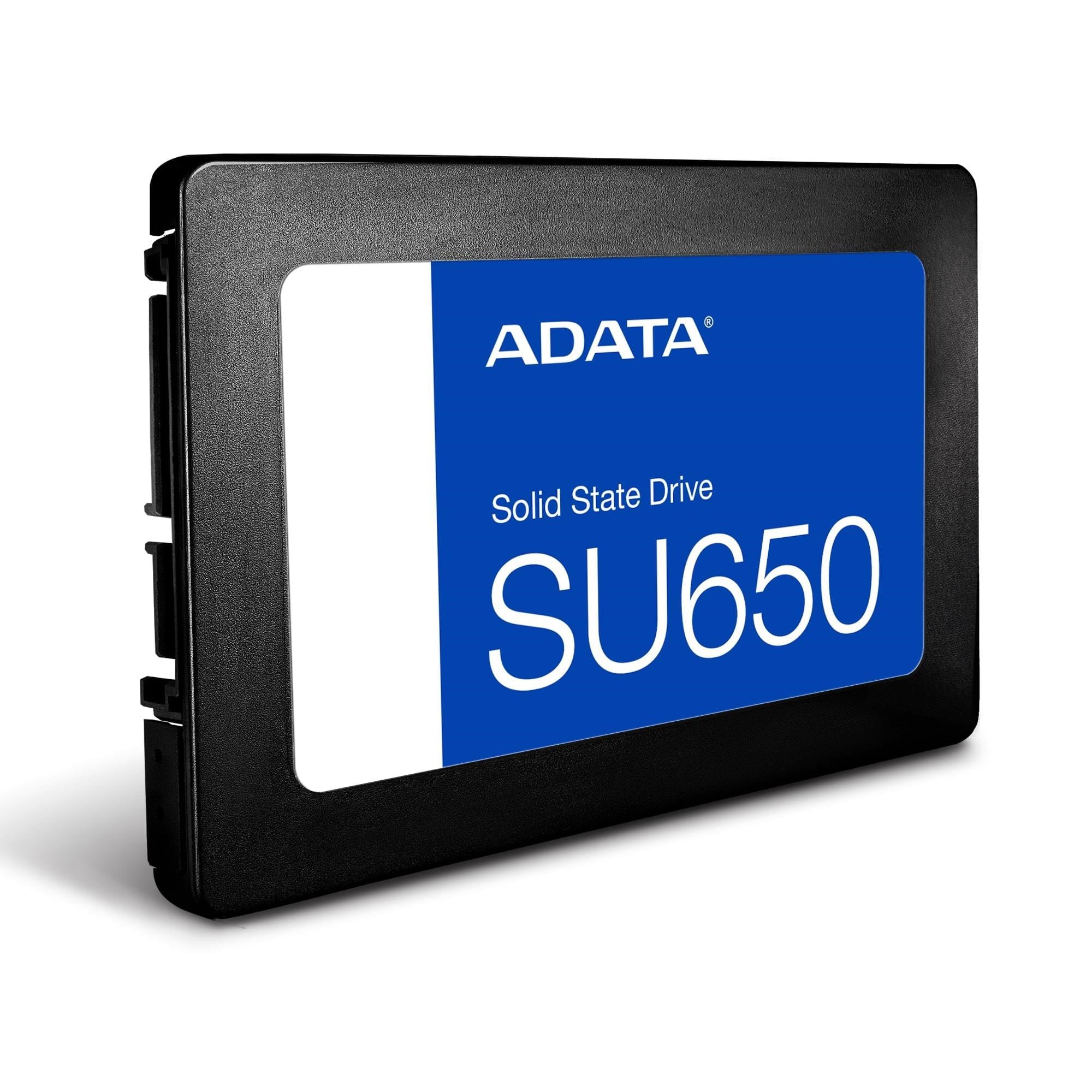 A-Data Ultimate SU650 SSD - 512GB - SATA-600 - 2.5" Ssd Harddisk Sort ASU650SS-512GT-R