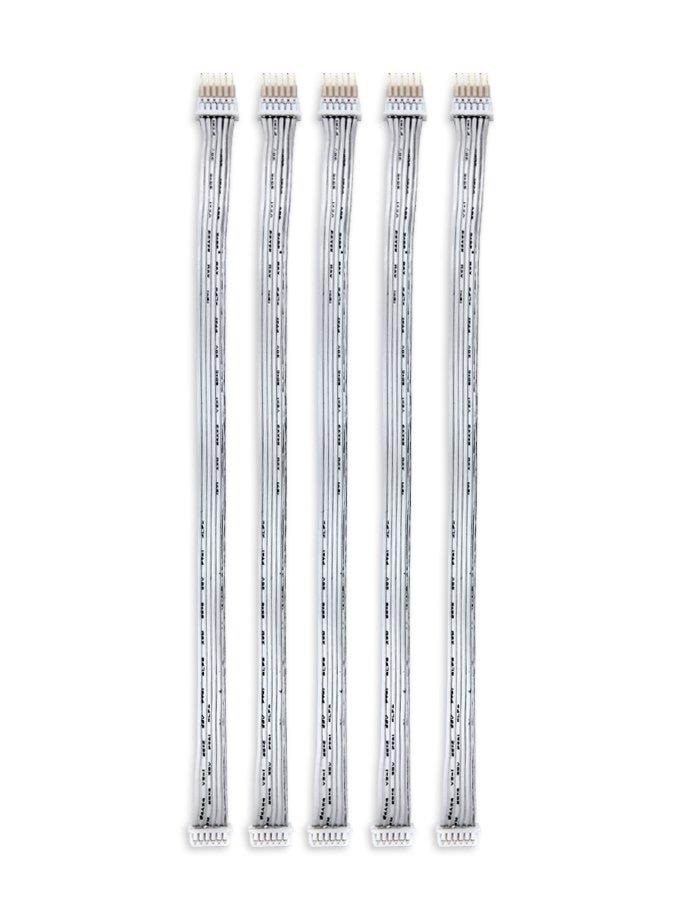 Light Solutions Kabel til Philips Hue LightStrip V4 - 15cm - Hvid - 5 stk