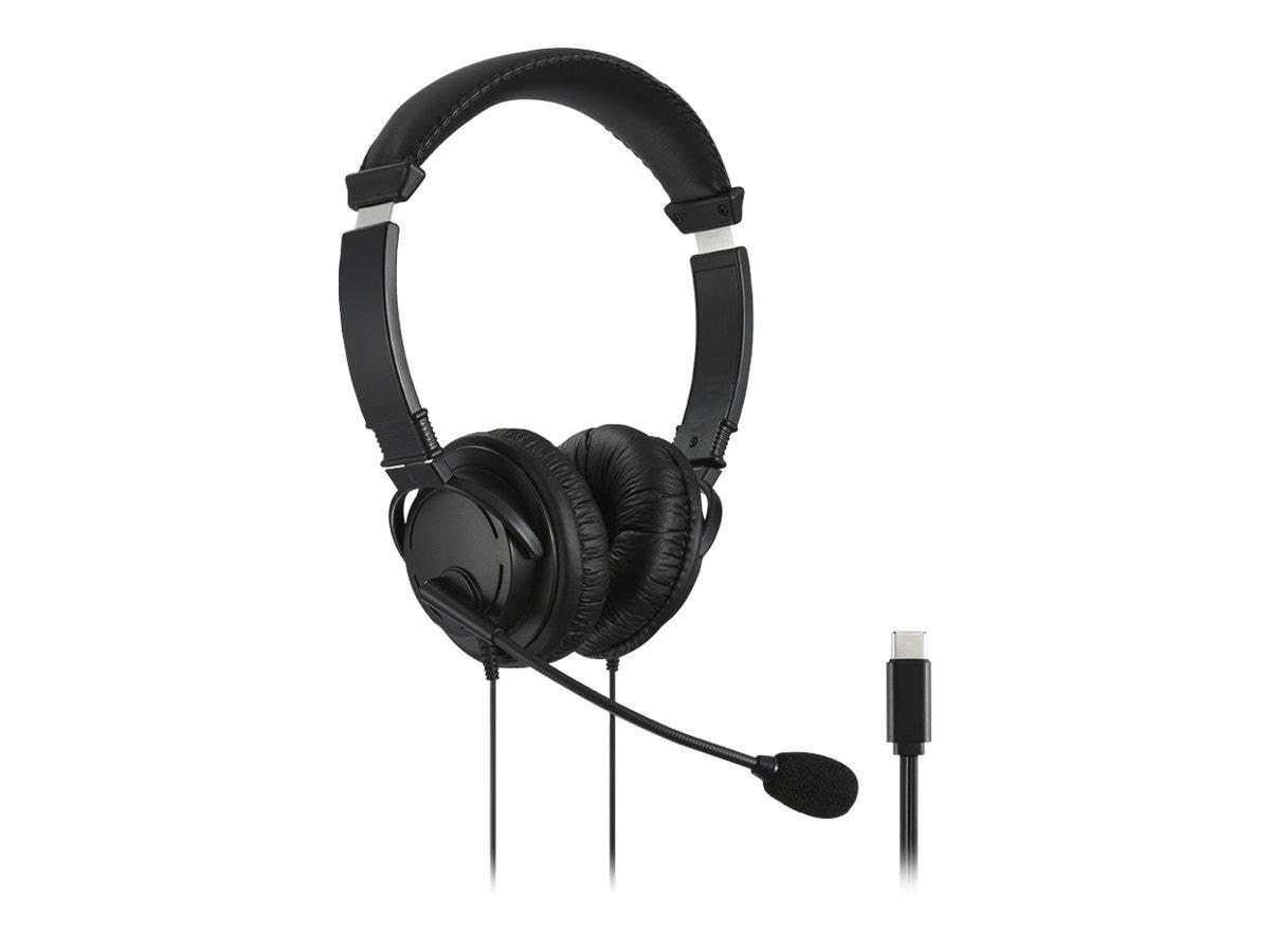 Kensington USB-C Hi-fi-hovedtelefoner med mikrofon Hovedtelefoner Og Headset K97457WW