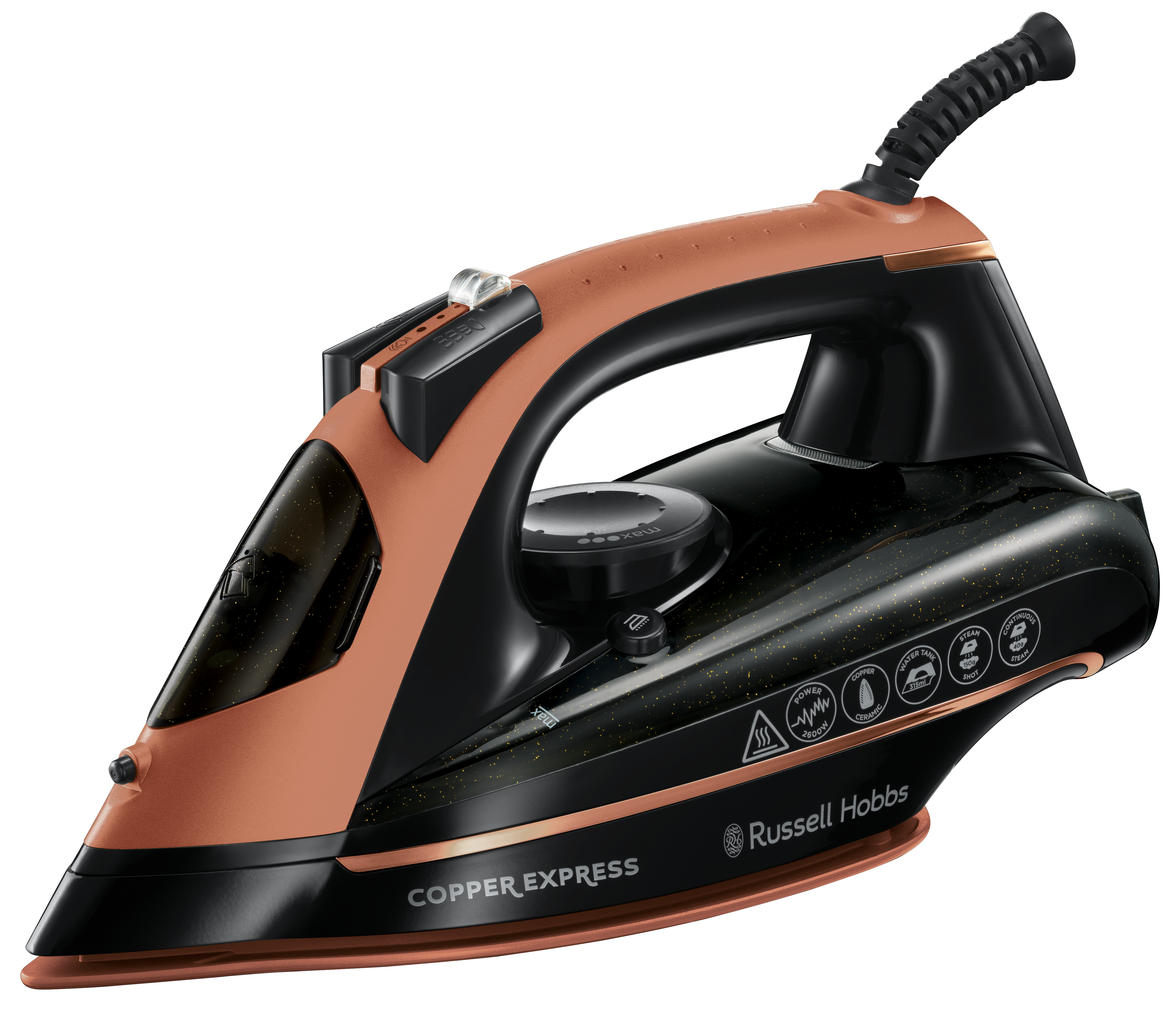 Russell Hobbs Dampstrygejern Copper Express Iron 23975-56