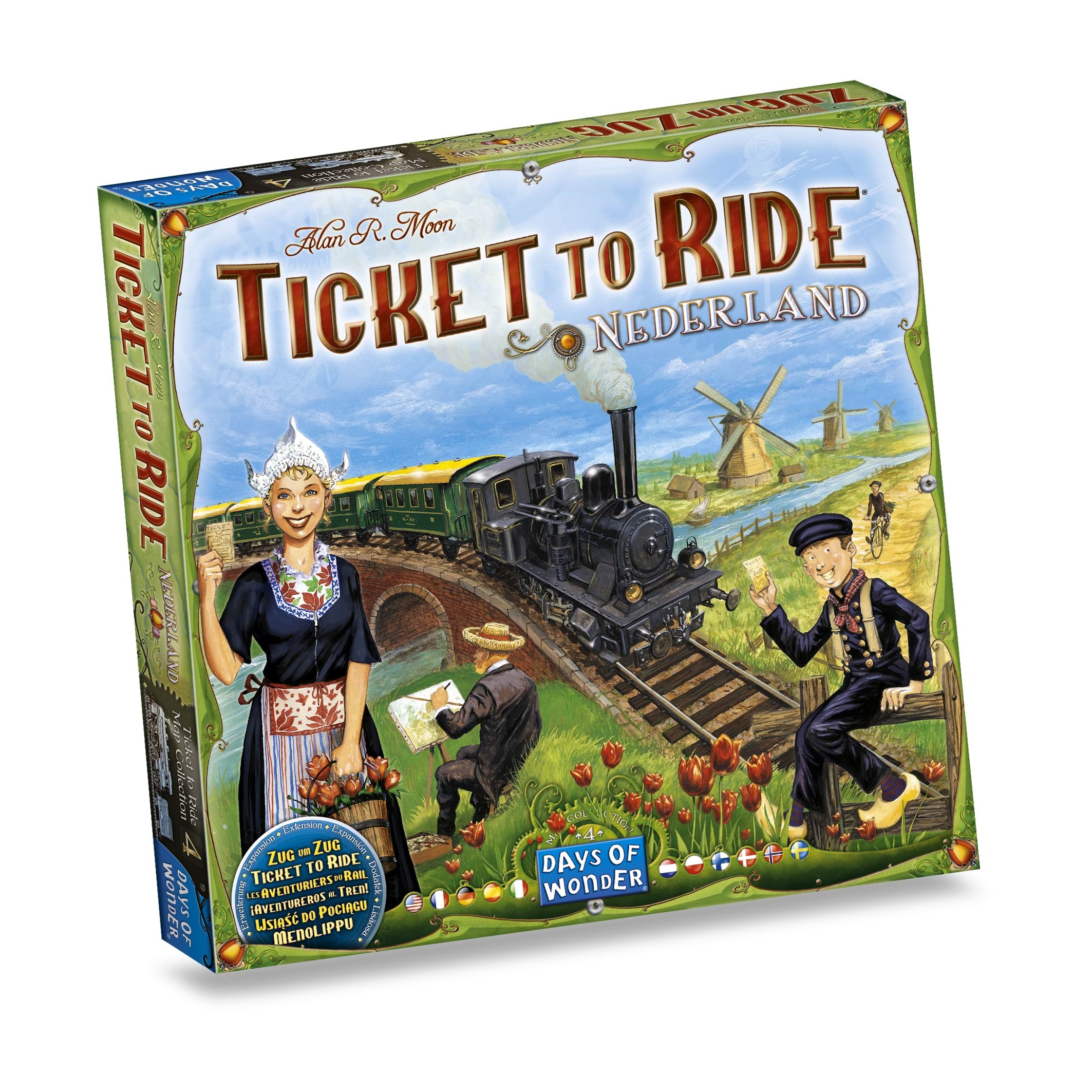 Days of Wonder Ticket To Ride Map Coll. #4 Nederland (Nordic/DE/UK) Brætspil DOW720120