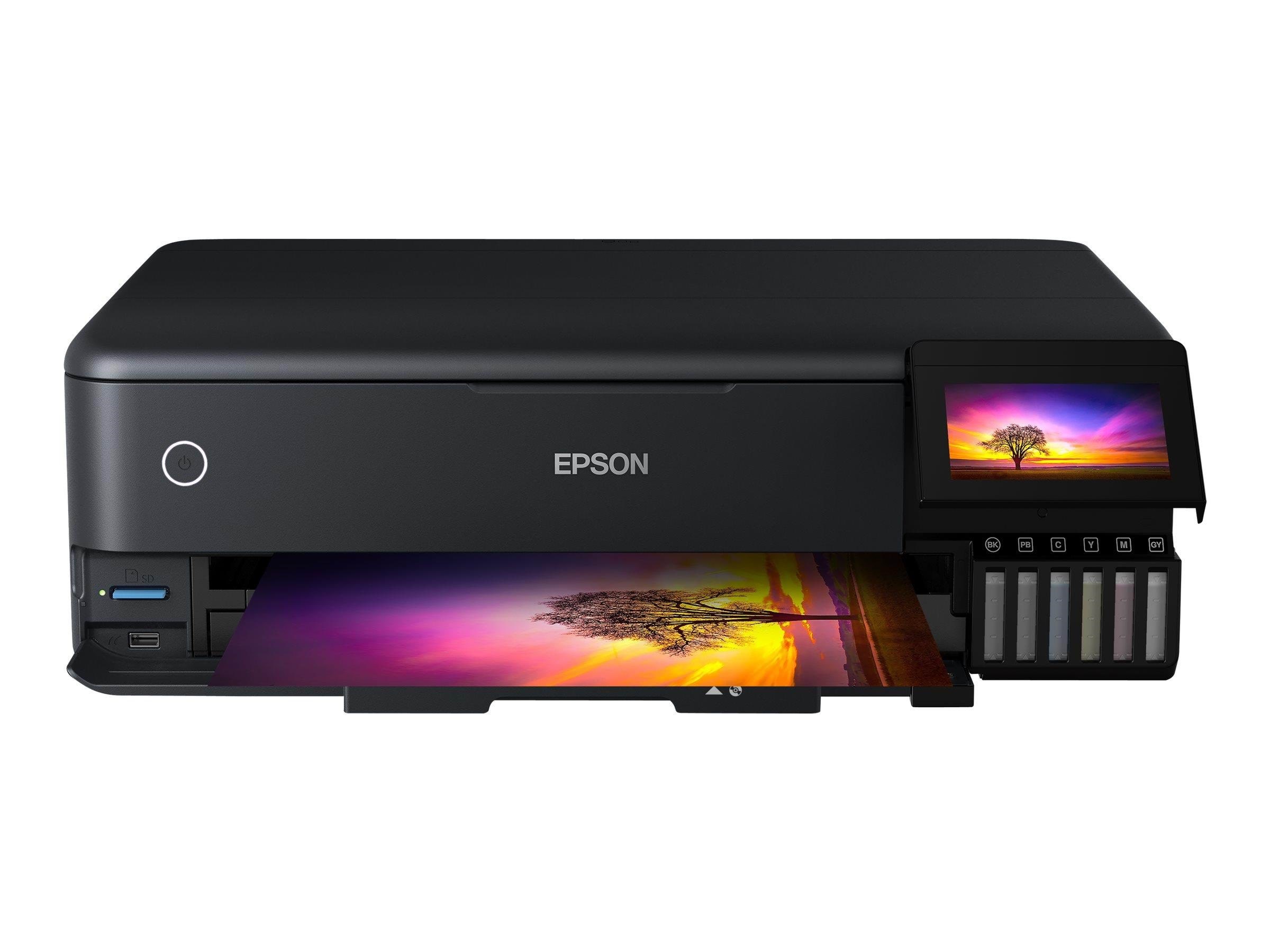 Epson EcoTank ET-8550 A3 All in One Multifunktion - Farve - Blæk Printer C11CJ21401