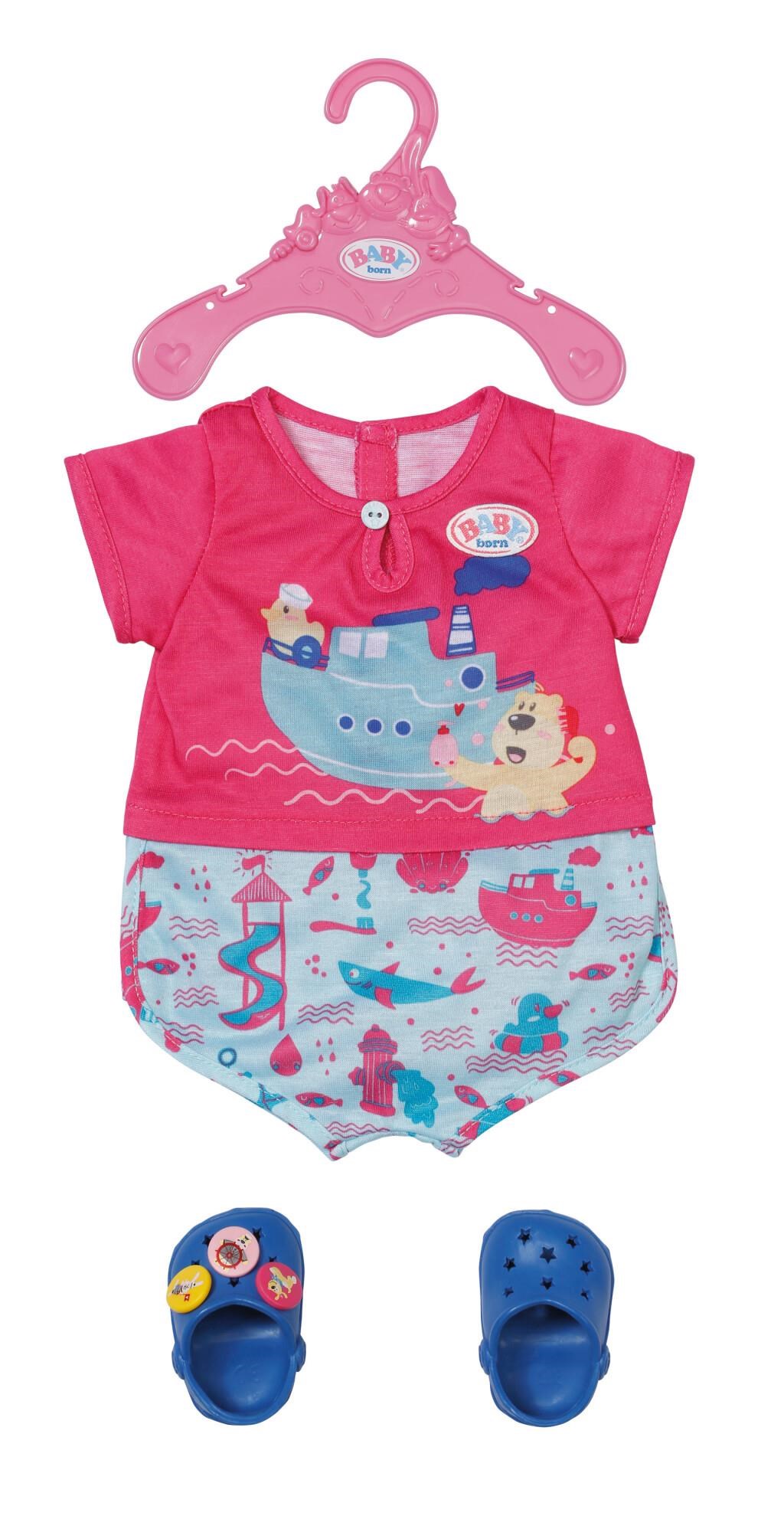 Baby Born Bad Pyjamas med Sko 43 cm Dukker Og Dukketilbehoer 830628