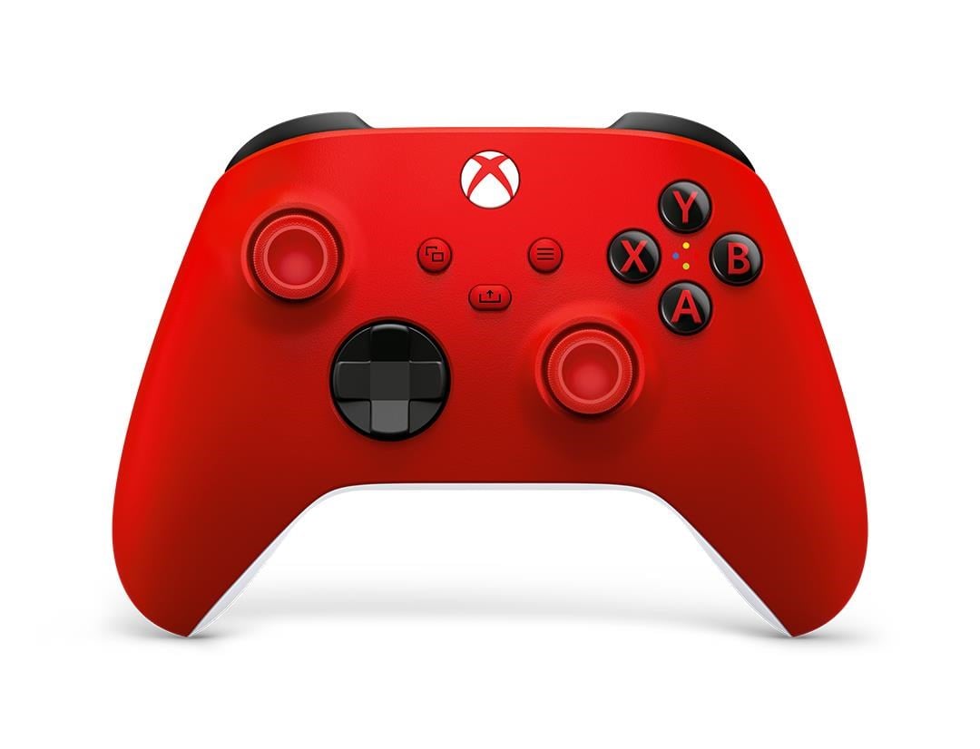 Microsoft Xbox - Pulse Red - Wireless Controller - Microsoft Xbox One Spil Tilbehør QAU-00012