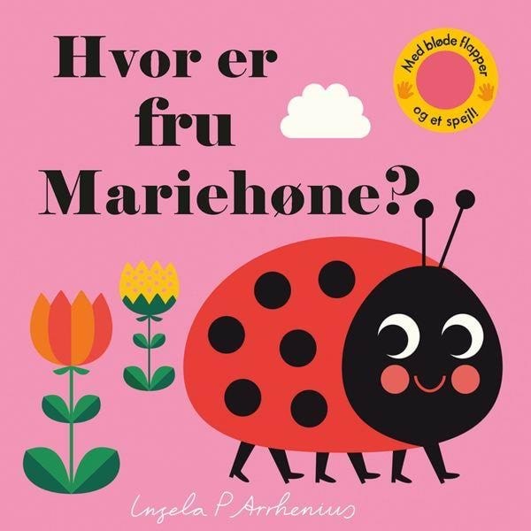 Hvor er fru Mariehøne? - Børnebog - Papbog Børnebog 9788711563311