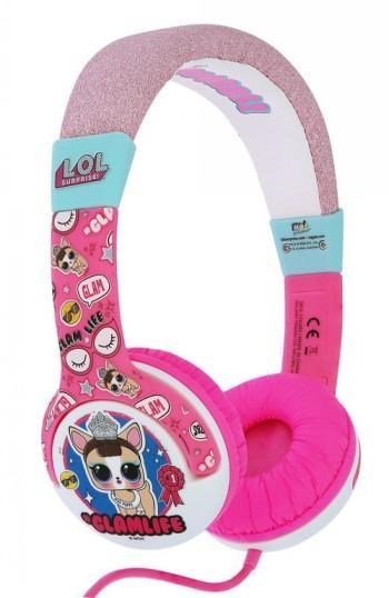 OTL L.O.L. SURPRISE - Børnehovedtelefoner - Lydbegrænset 85dB max Hovedtelefoner Og Headset LOL763