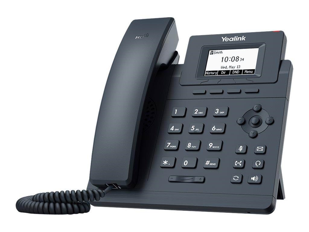 Yealink SIP-T30 - VoIP phone with caller ID - 5-way call capability Stationær Telefon