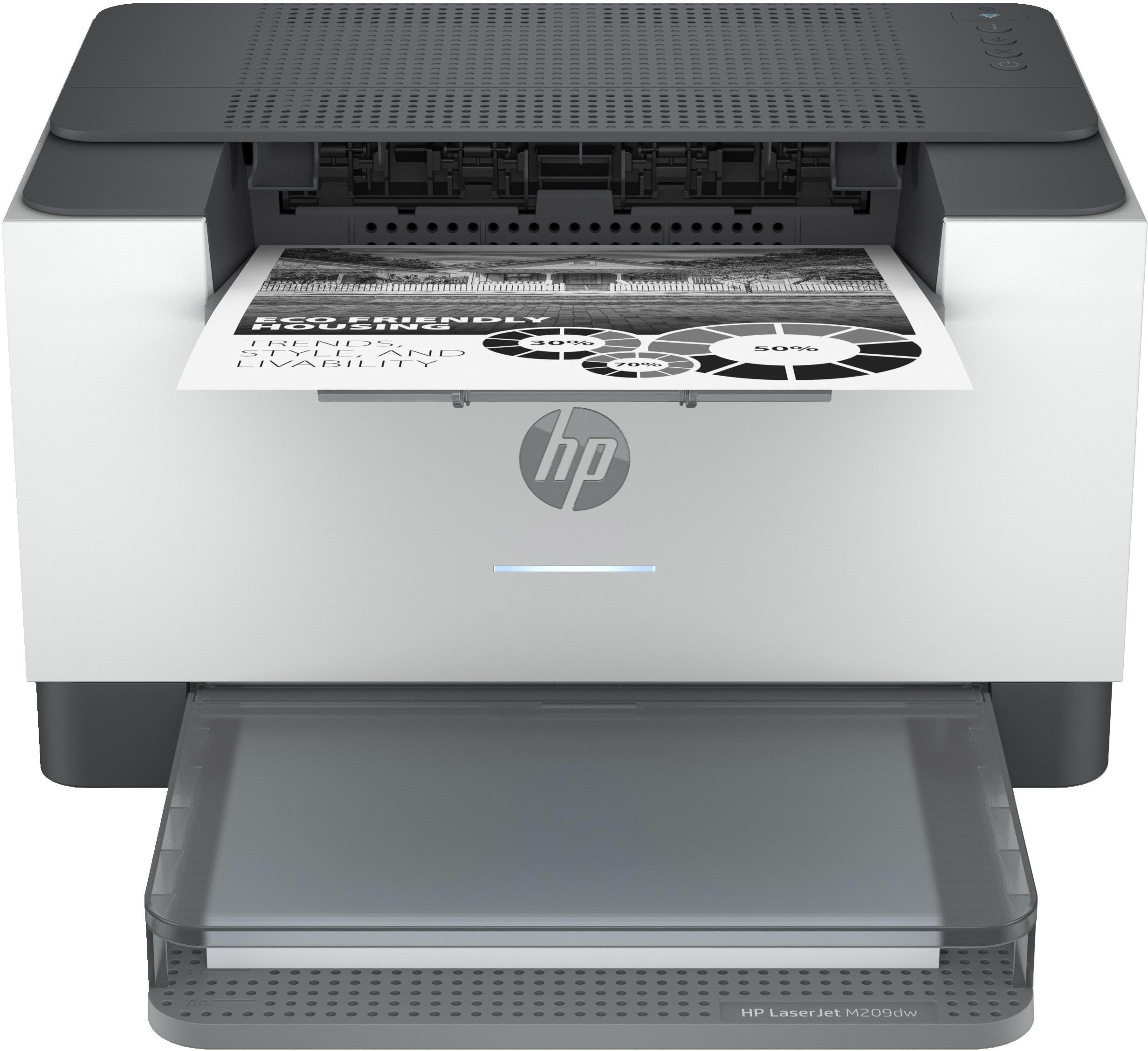 HP LaserJet M209dw - Mono Laser - A4 Duplex - 29 ppm - Monokrom - Laser Printer 6GW62F#B19